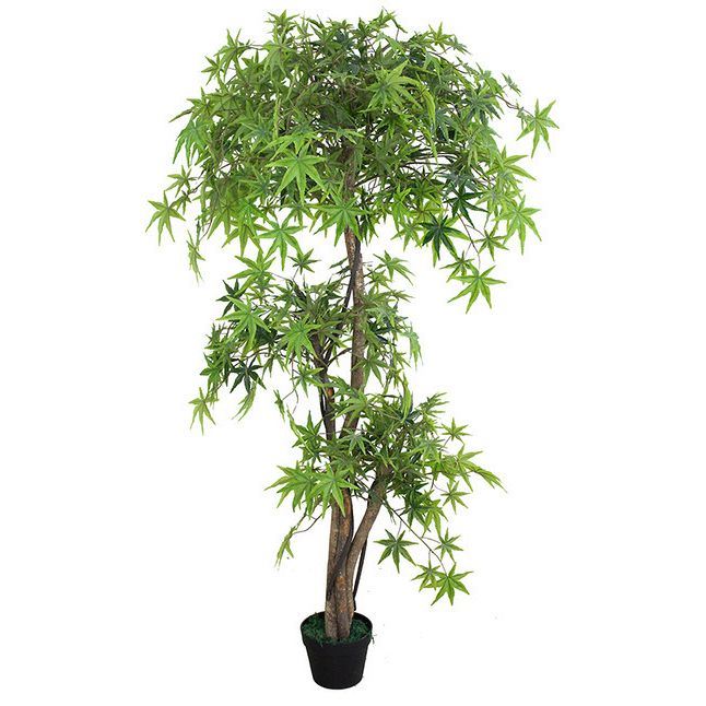 Leaf 150cm Artificial Japanese Maple Tree in Weighted Plastic Pot