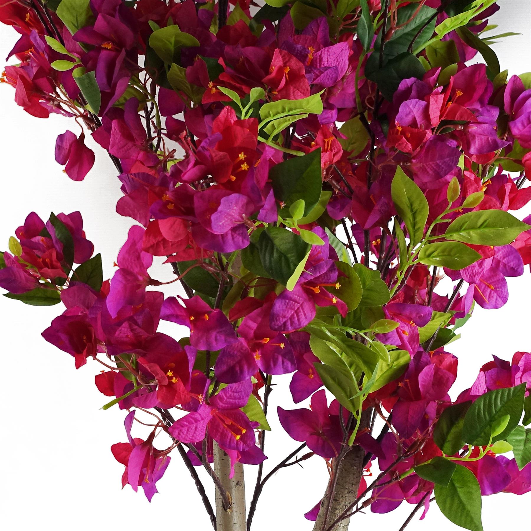 150cm Artificial Pink Bougainvillea Tree in Pot - Leaf