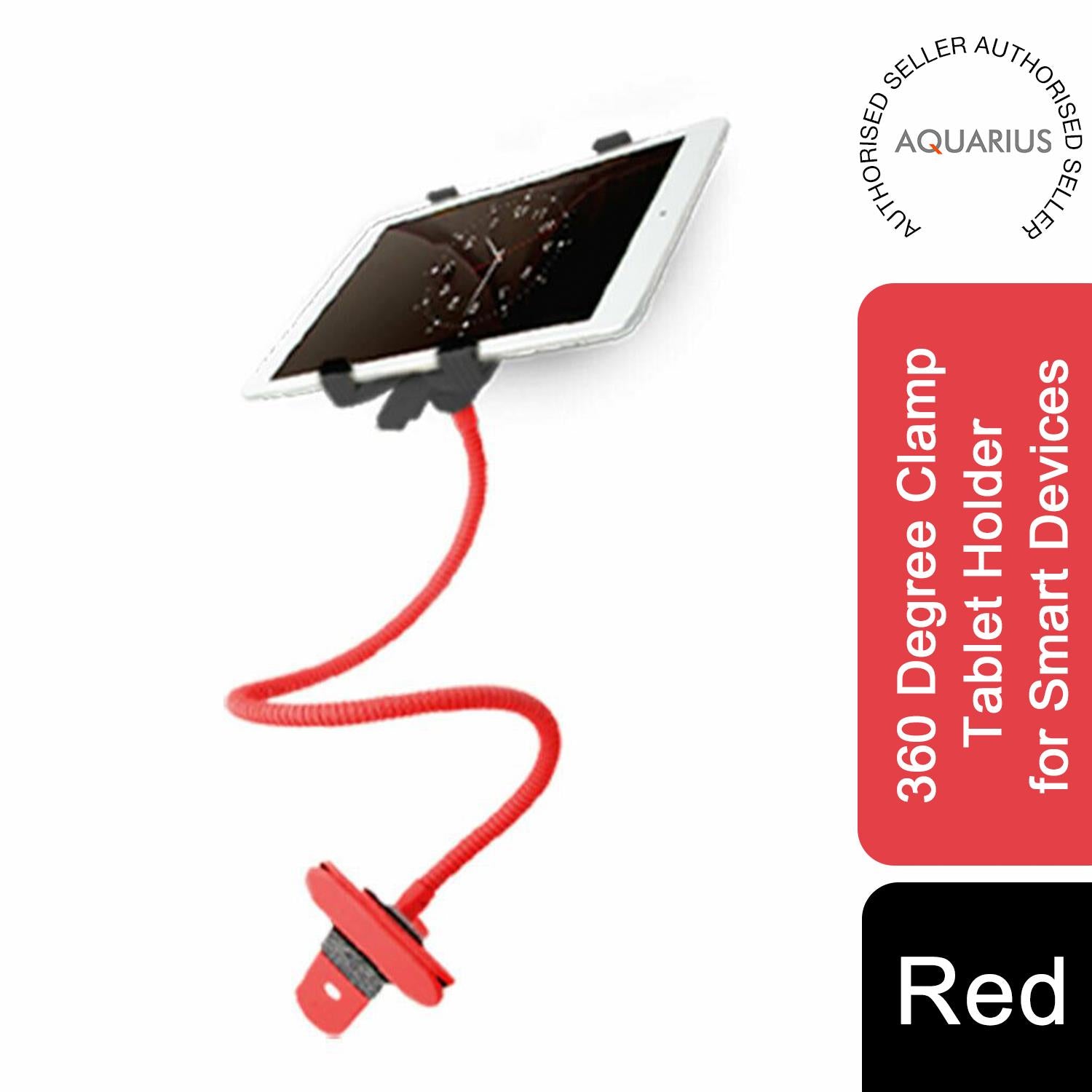 Aquarius 360 Degree Clamp Tablet Holder for Smart Devices