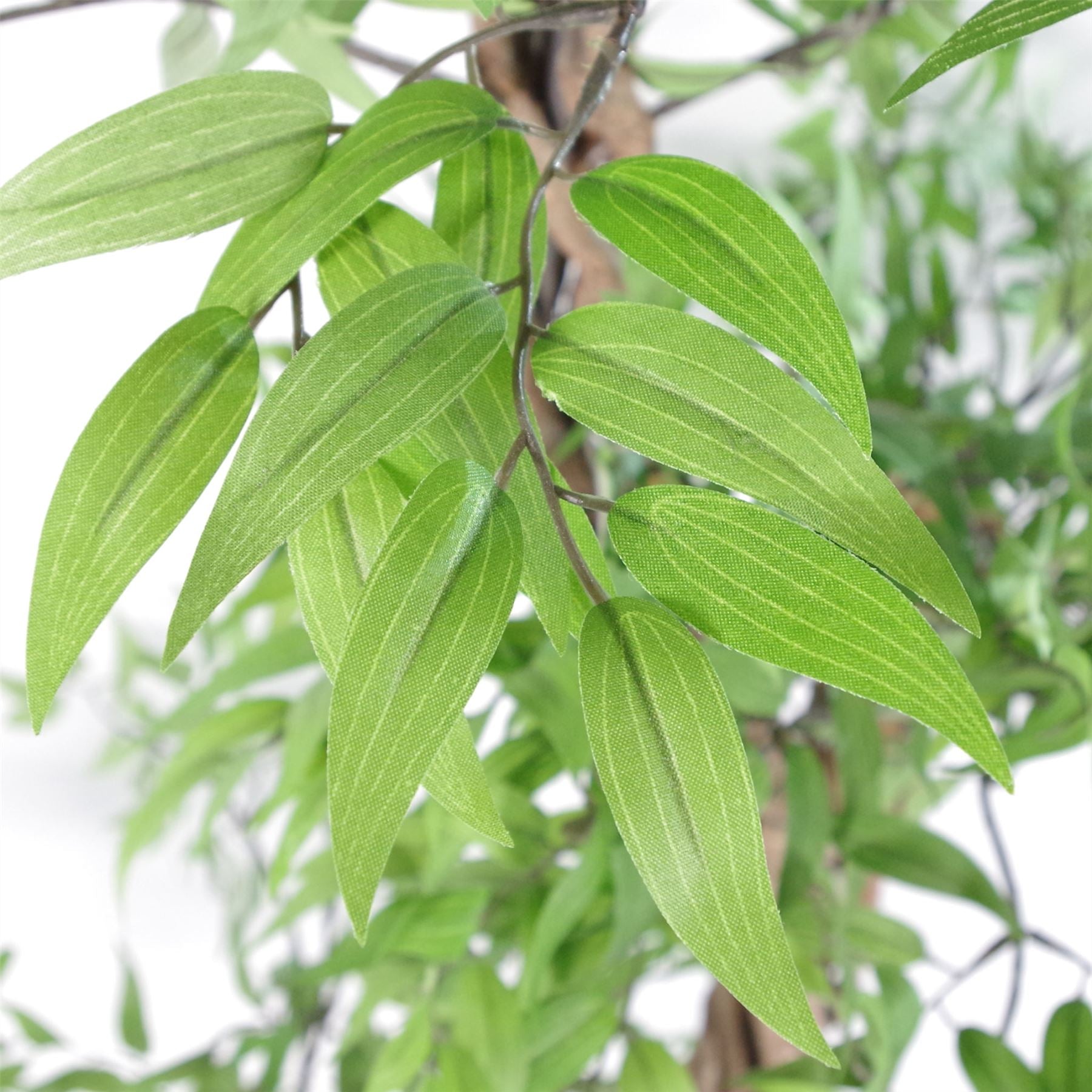 Leaf 140cm Artificial Japanese Fruticosa Evergreen Tree in Weighted Plastic Pot