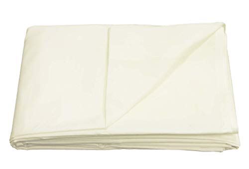 Sleepdown T200 Ivory 200 Thread Count 100% Cotton Flat Sheet 230 x 254cm