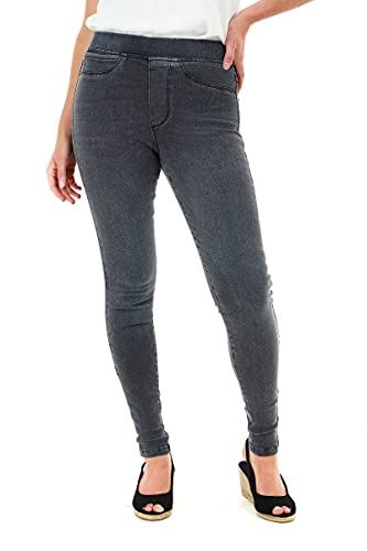 M17 Ladies Grey Skinny Fit Denim Jeggings