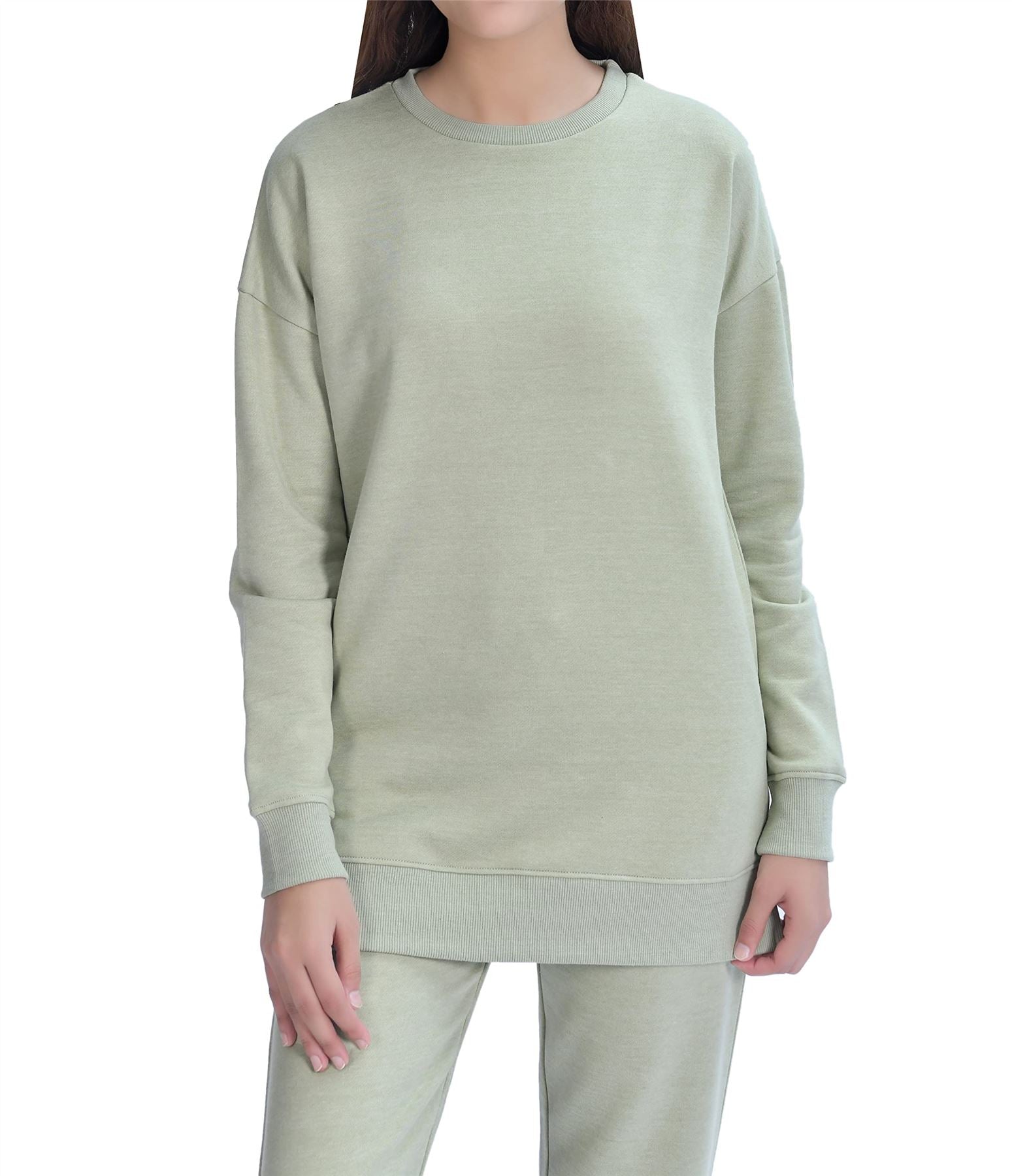 M17 Women’s Classic Plain Crew Neck Sweatshirt Jumper
