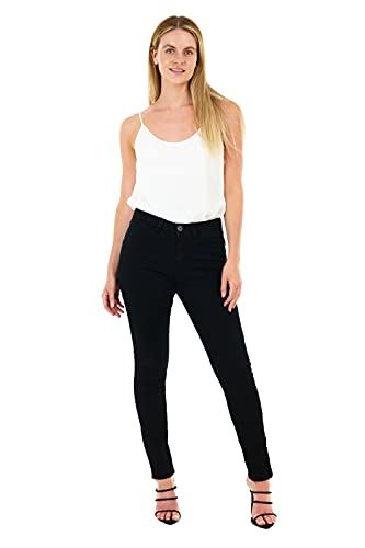 M17 Ladies Black Skinny Fit 5 Pocket Denim Jeans