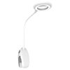Native Lighting Clip-on Magnifier Lamp Daylight LED 1.3X Magnifier Dimmable Rechargeable Flexible Goose Neck