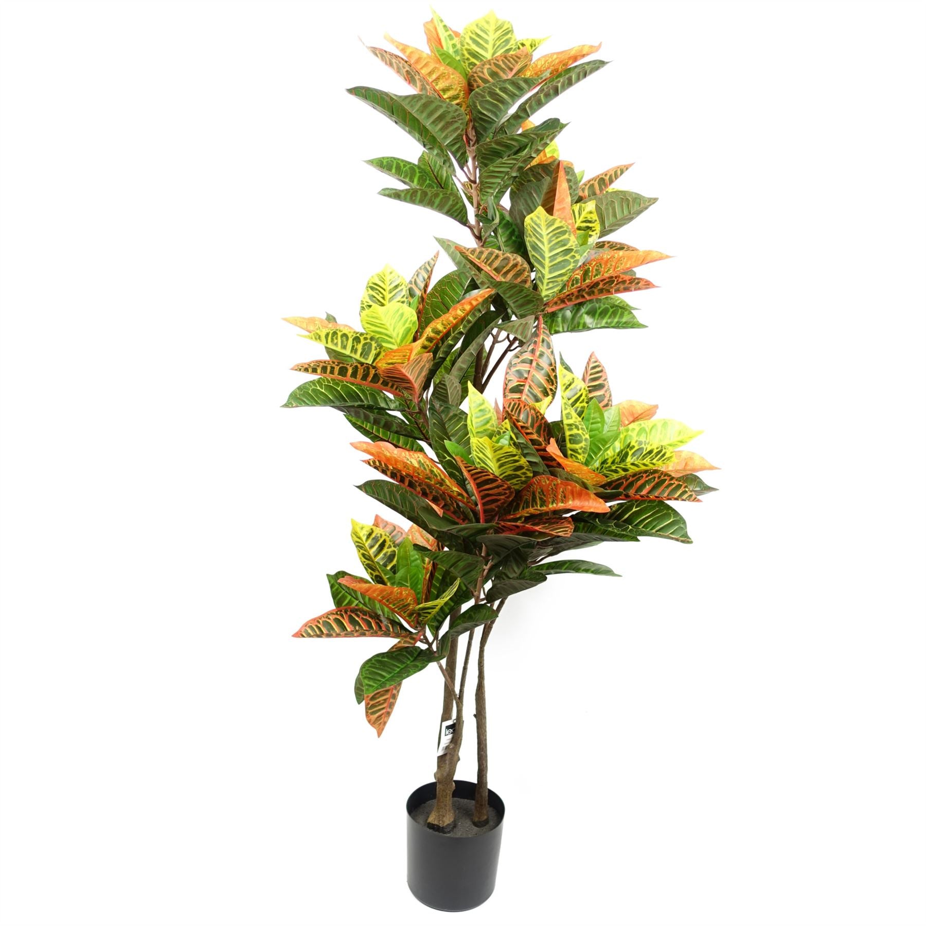 Leaf 140cm Artificial Codiaeum Tree with 179 Leaves