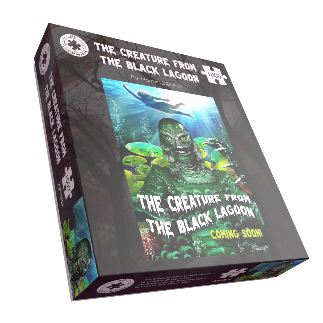 Creature from the Black Lagoon 1000-Piece Horror Jigsaw Puzzle