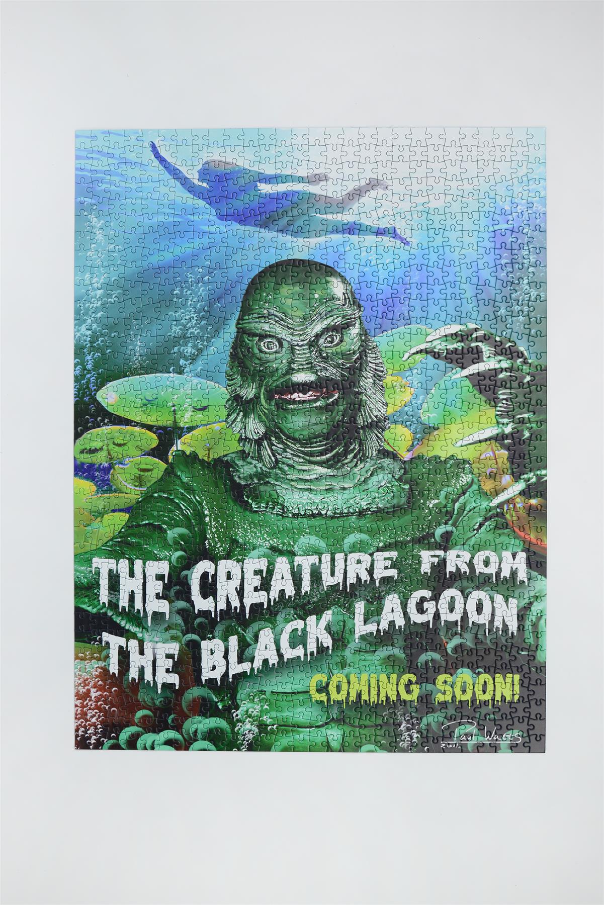Creature from the Black Lagoon 1000-Piece Horror Jigsaw Puzzle