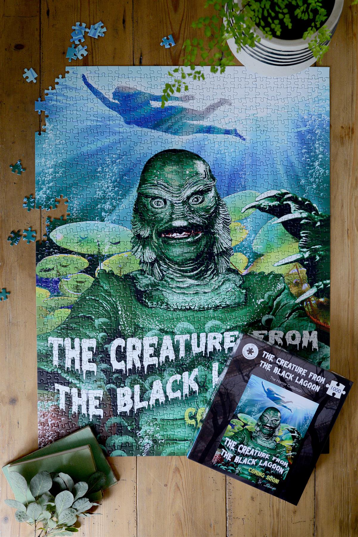 Creature from the Black Lagoon 1000-Piece Horror Jigsaw Puzzle