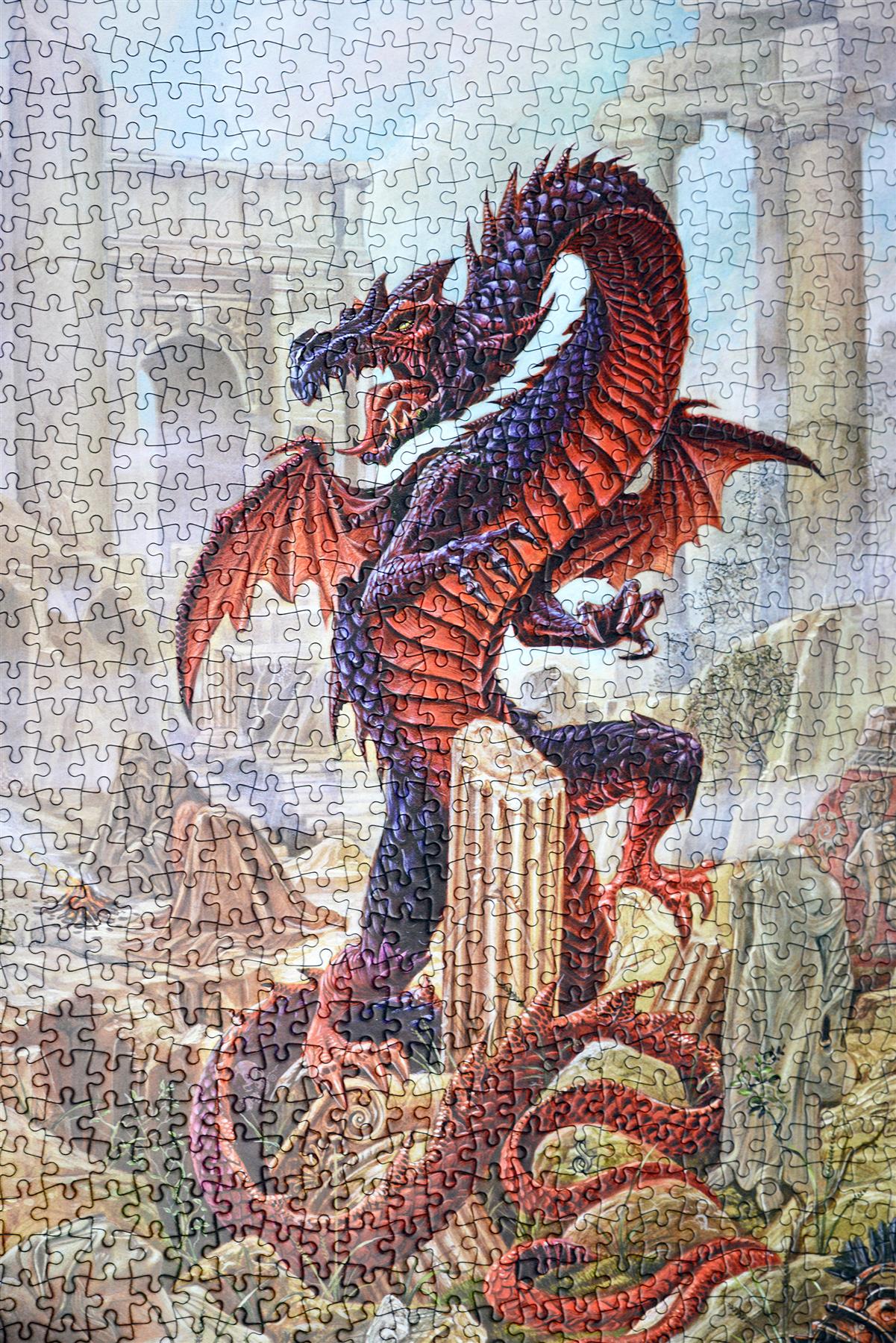 Alchemy Vindicta Pendragon 1000 Piece Dragon Jigsaw Puzzle