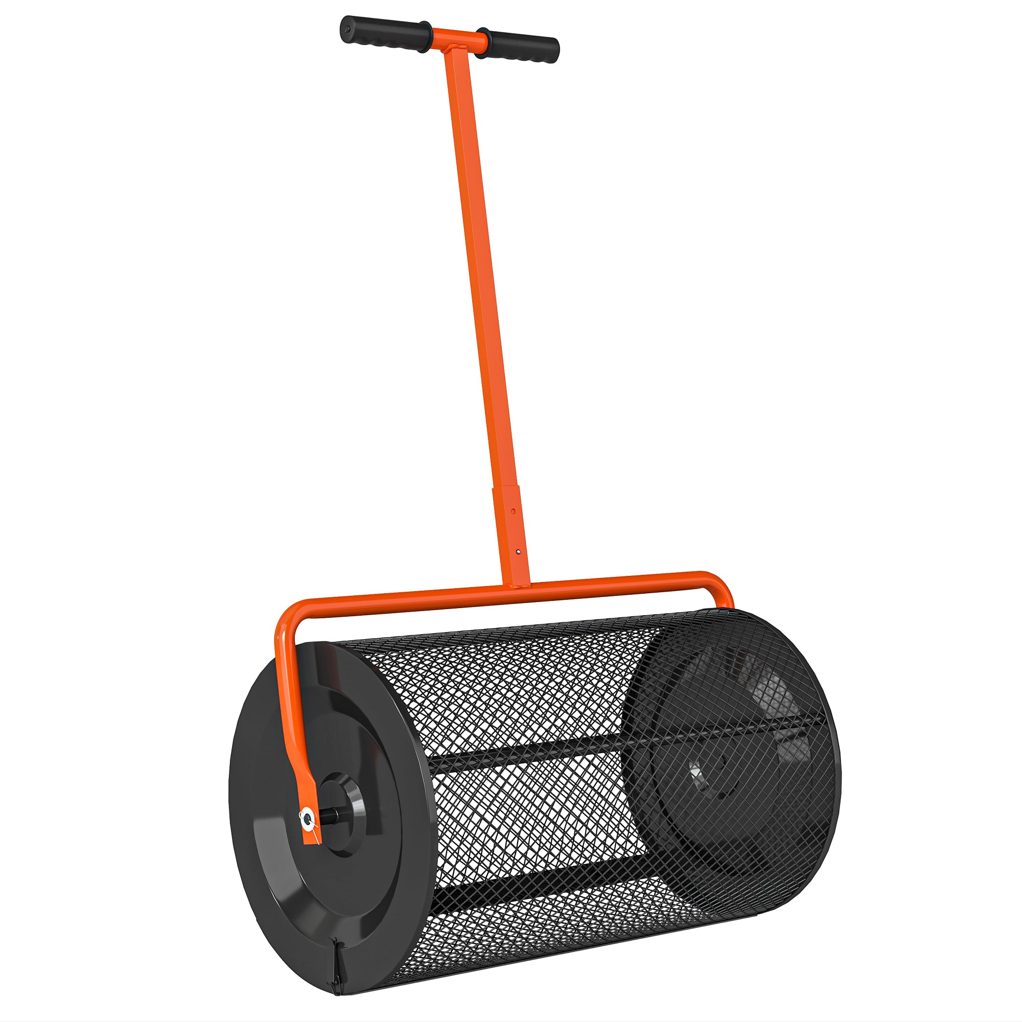 Outsunny 24in 300L Compost Spreader with Adjustable Handle