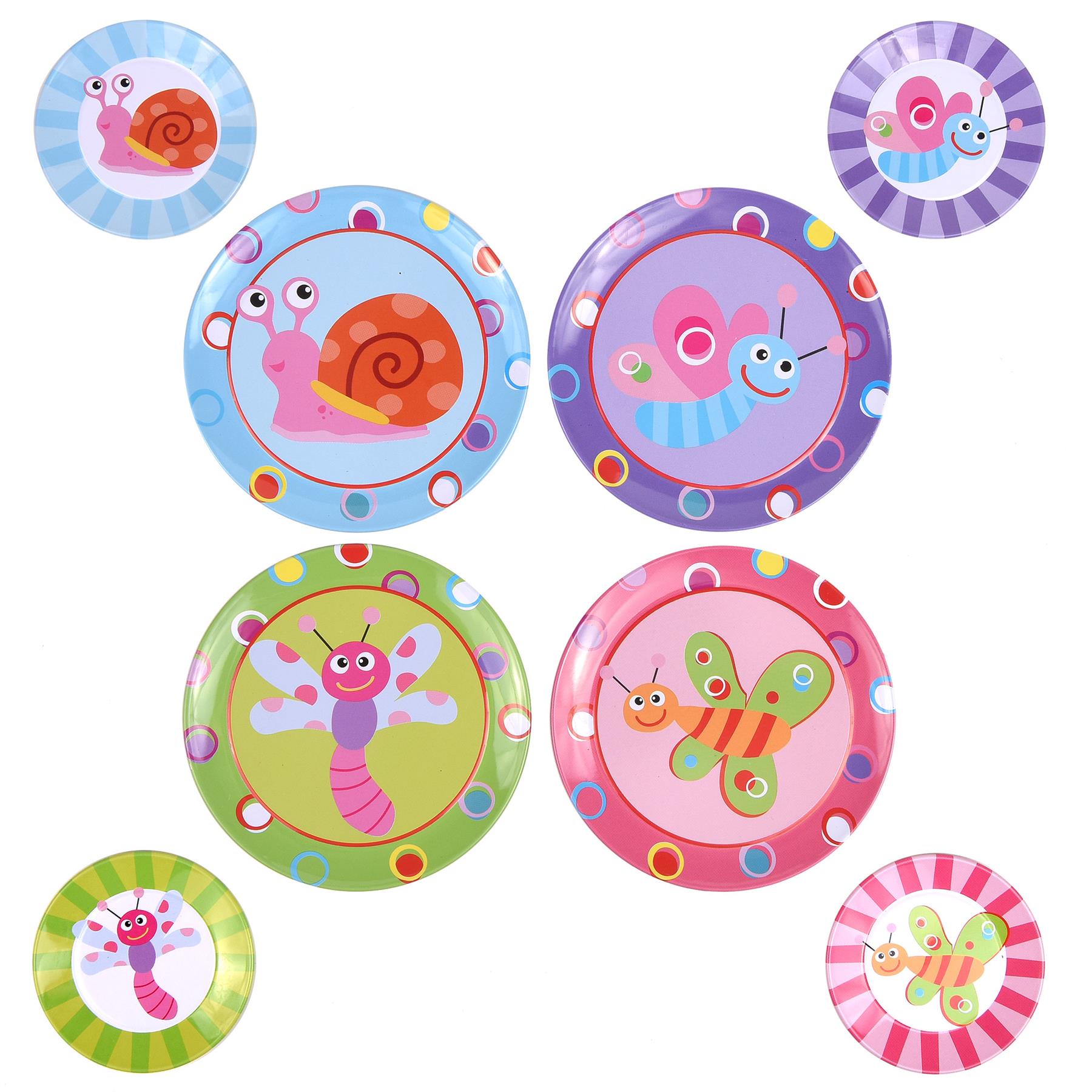 SOKA Kids Tea Party Play Set with Cute Colourful Illustrations