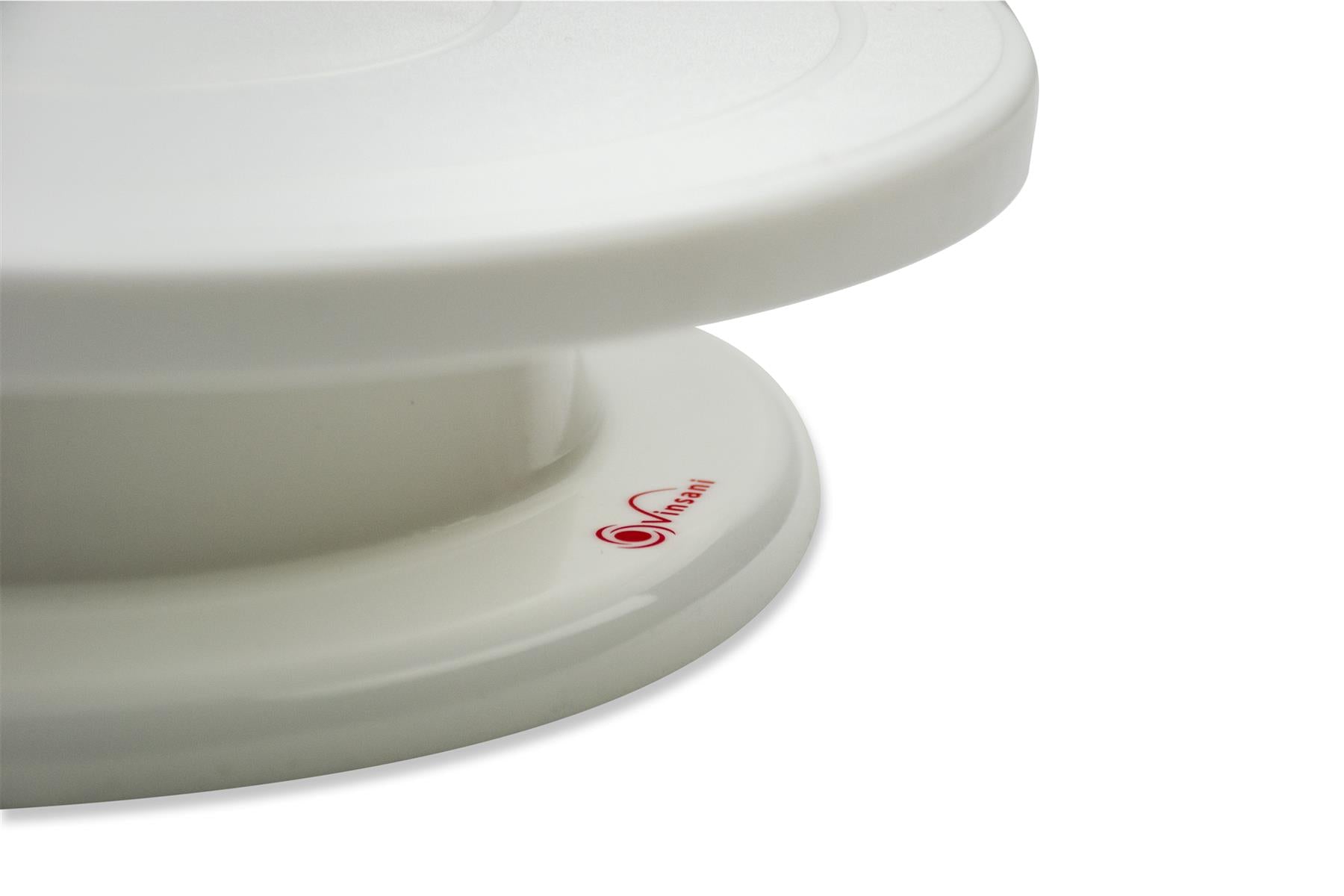 Vinsani Multi-Purpose Rotating Cake Turntable with 360-Degree Access for Decorating Cakes, Pastries and Cupcakes
