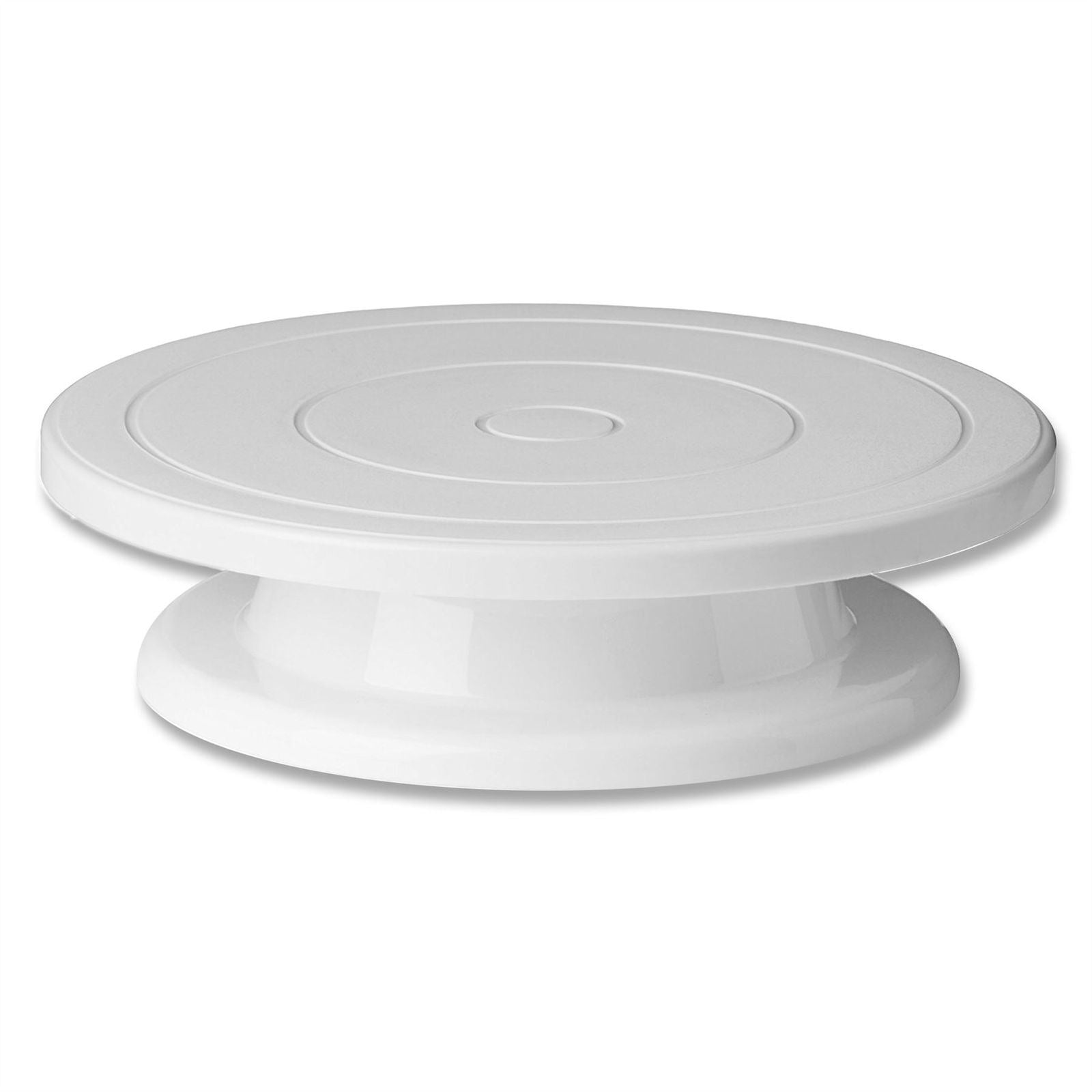 Vinsani Multi-Purpose Rotating Cake Turntable with 360-Degree Access for Decorating Cakes, Pastries and Cupcakes
