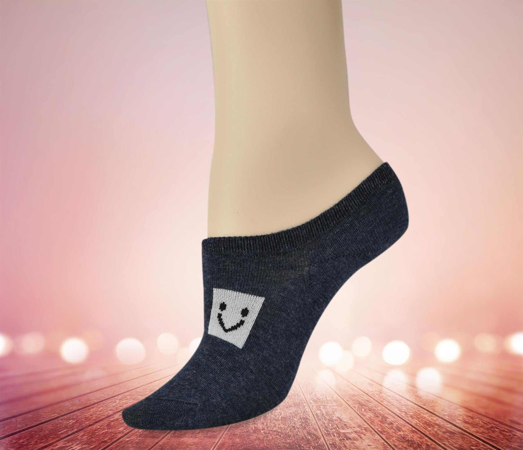Vinsani Women's Knee High Cotton Socks 5 Pack, One Size
