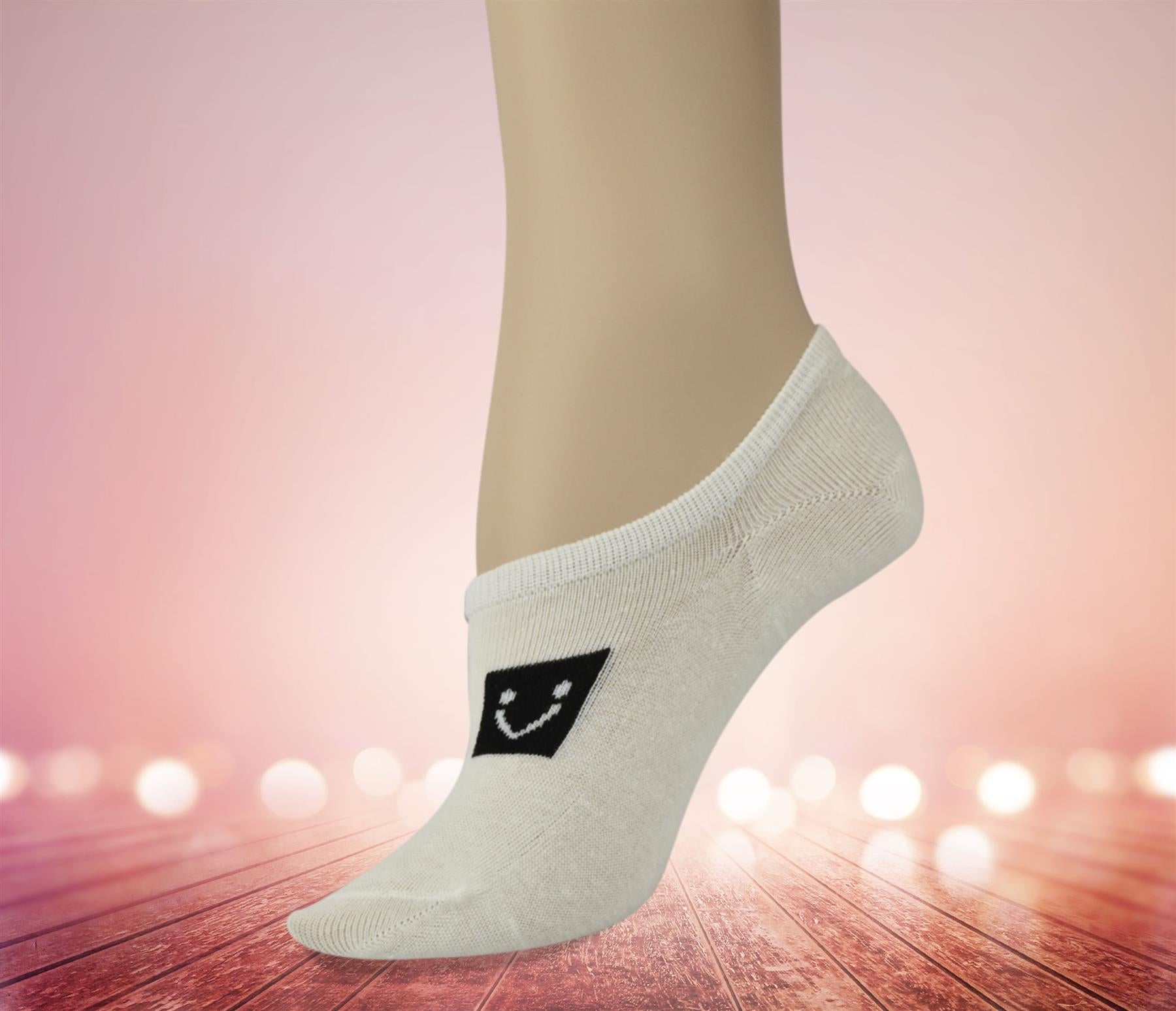 Vinsani Women's Knee High Cotton Socks 5 Pack, One Size