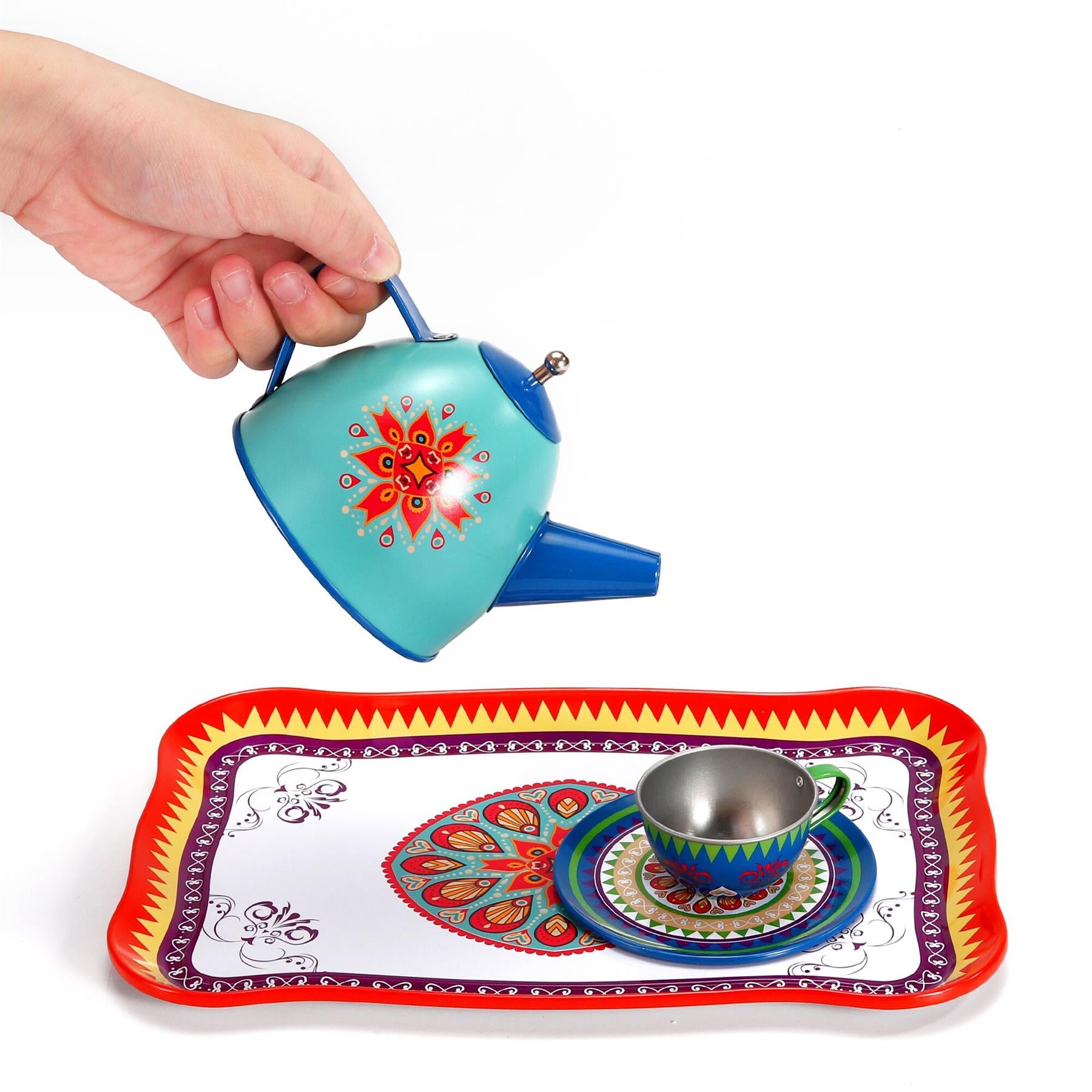 SOKA Vintage Style Kids Afternoon Tea Party Pretend Play Set