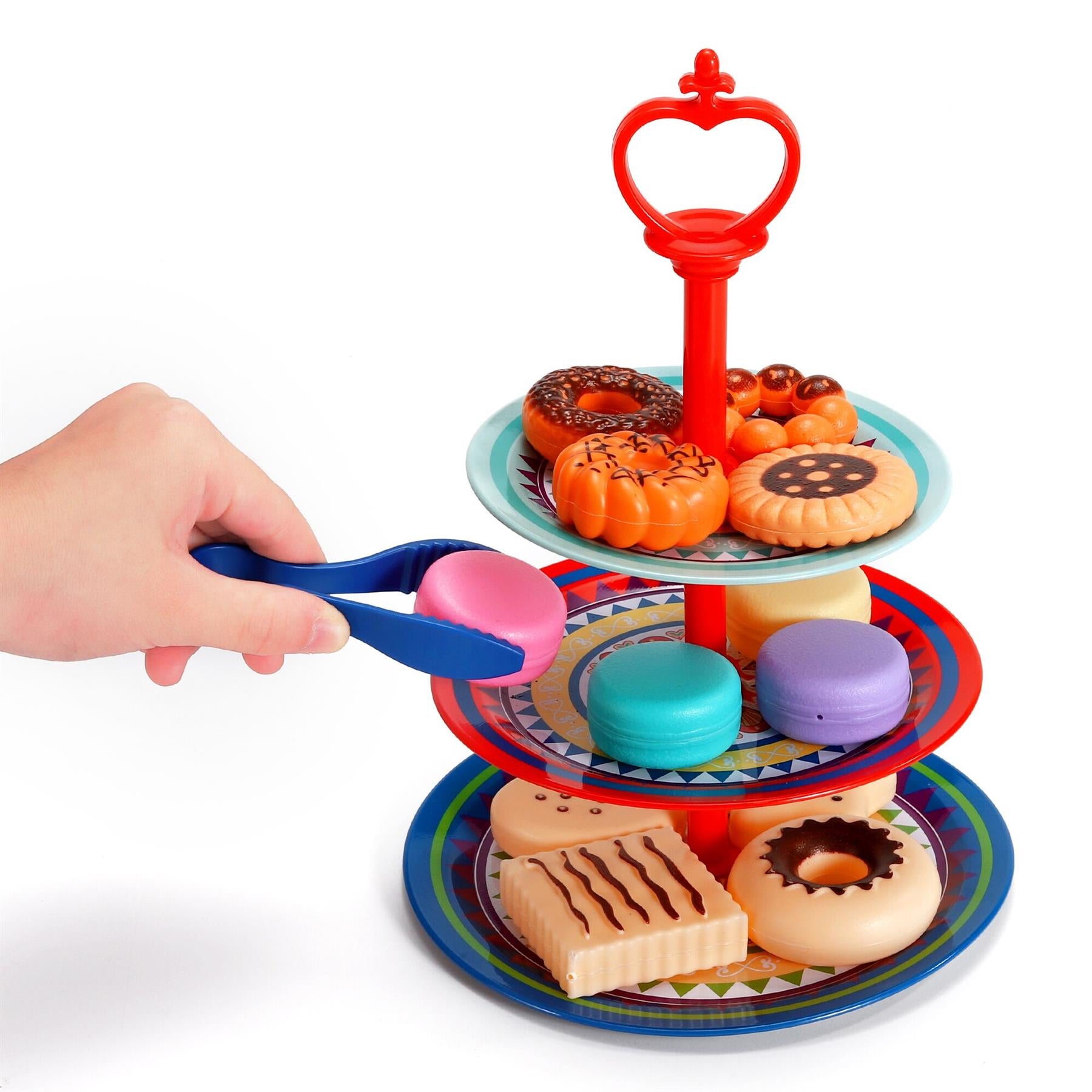 SOKA Vintage Style Kids Afternoon Tea Party Pretend Play Set