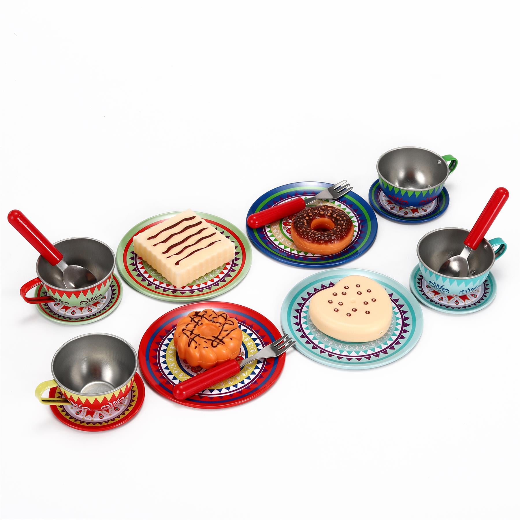 SOKA Vintage Style Kids Afternoon Tea Party Pretend Play Set