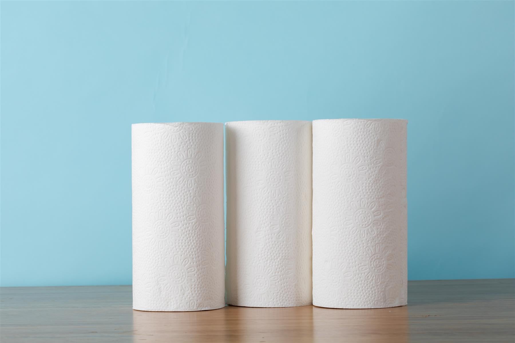 Vinsani Bamboo Kitchen Rolls, 12 Pack, Eco-Friendly & Absorbent