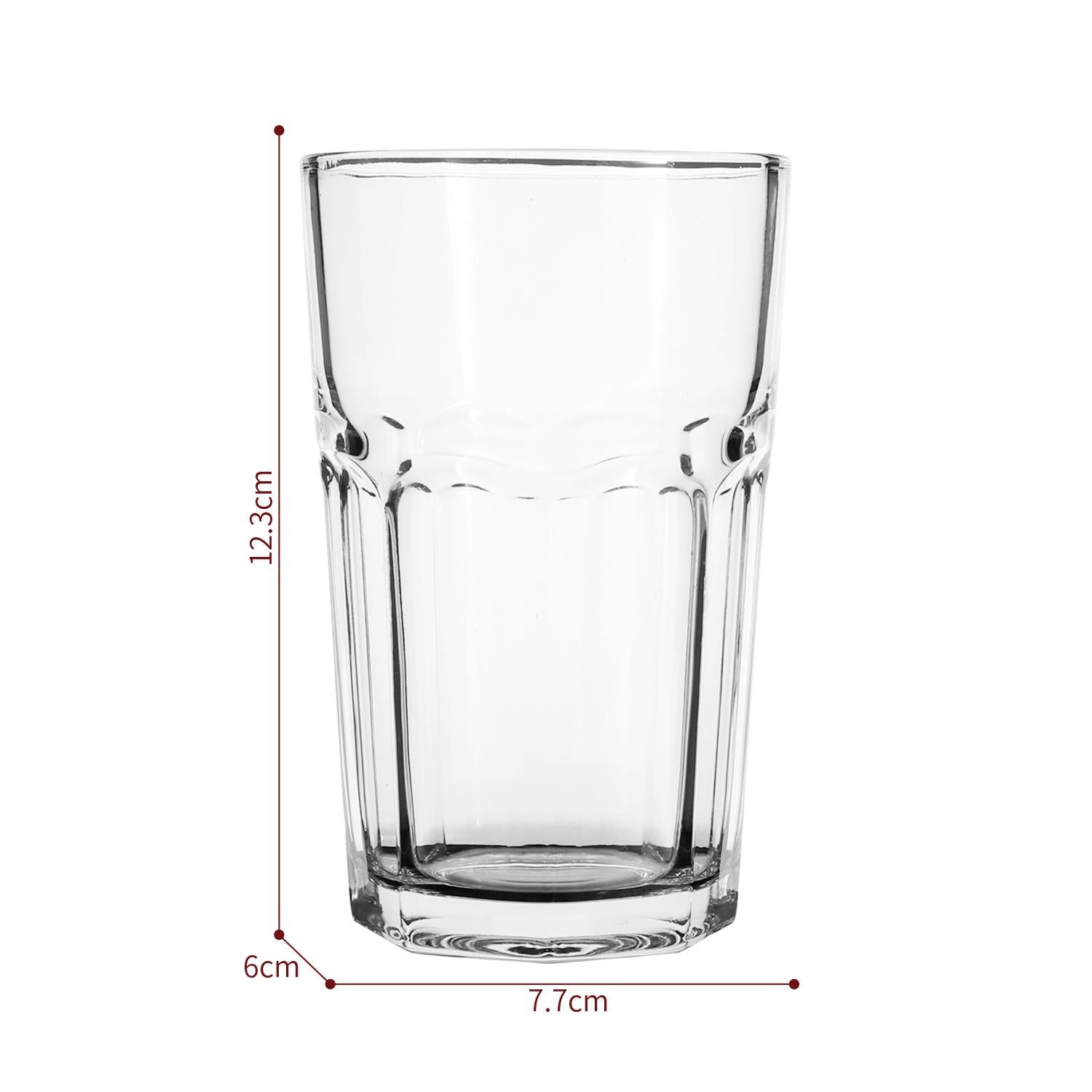 Vinsani Cien HiBall Long Drink Glasses Set of 12