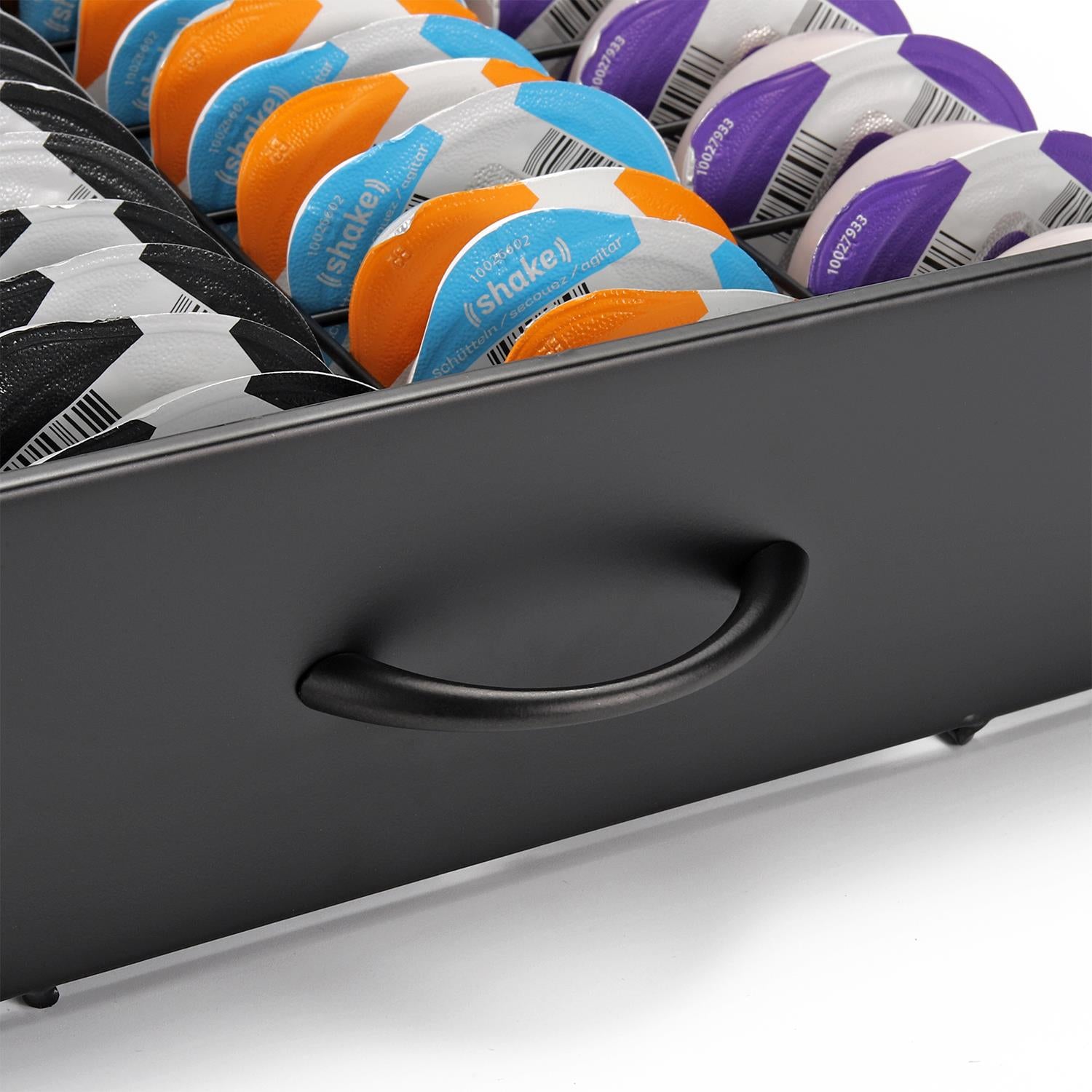 Vinsani Sliding T-Disc Coffee Pod Drawer Storage Holder for up to 64 Tassimo Capsules