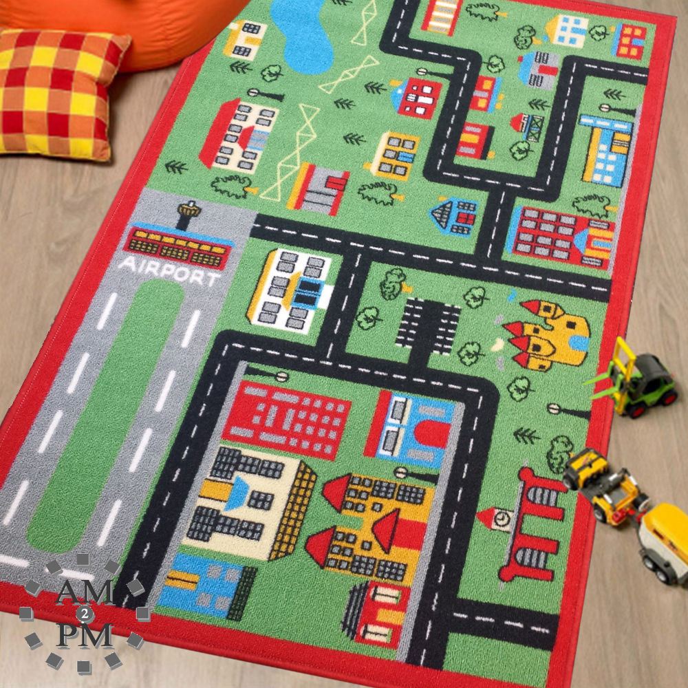 Green Town Rug 80 x 120 cm