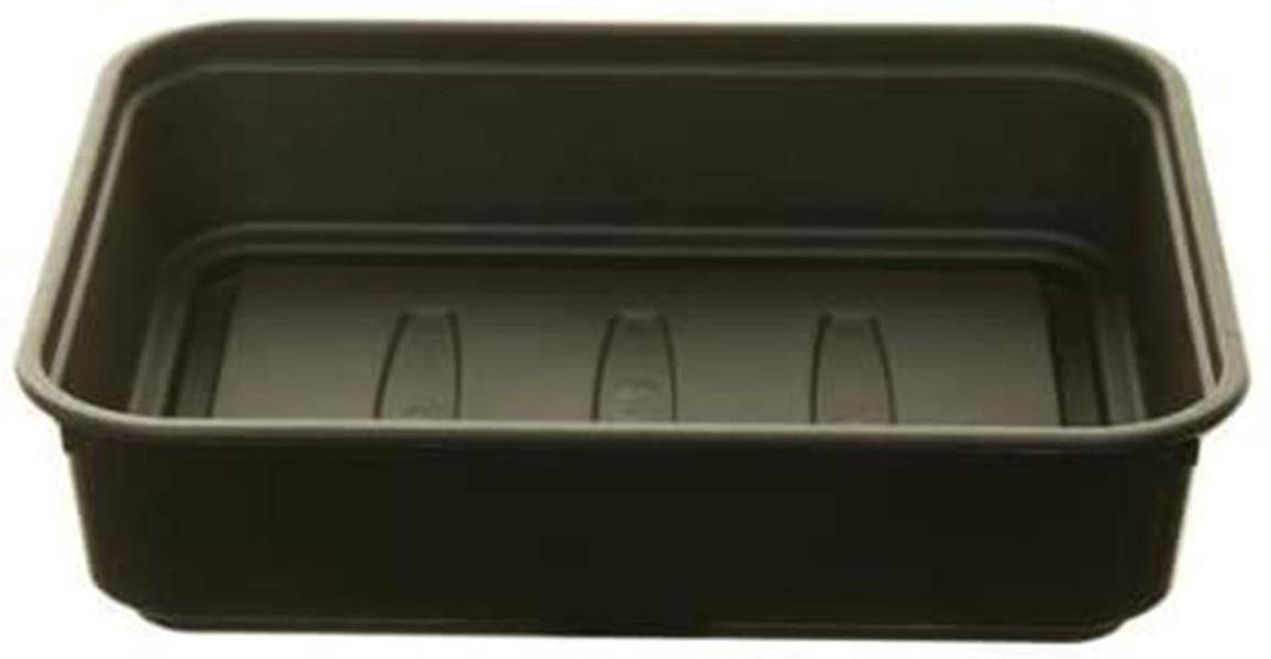 Whitefurze 22cm Small Gravel Tray, Black