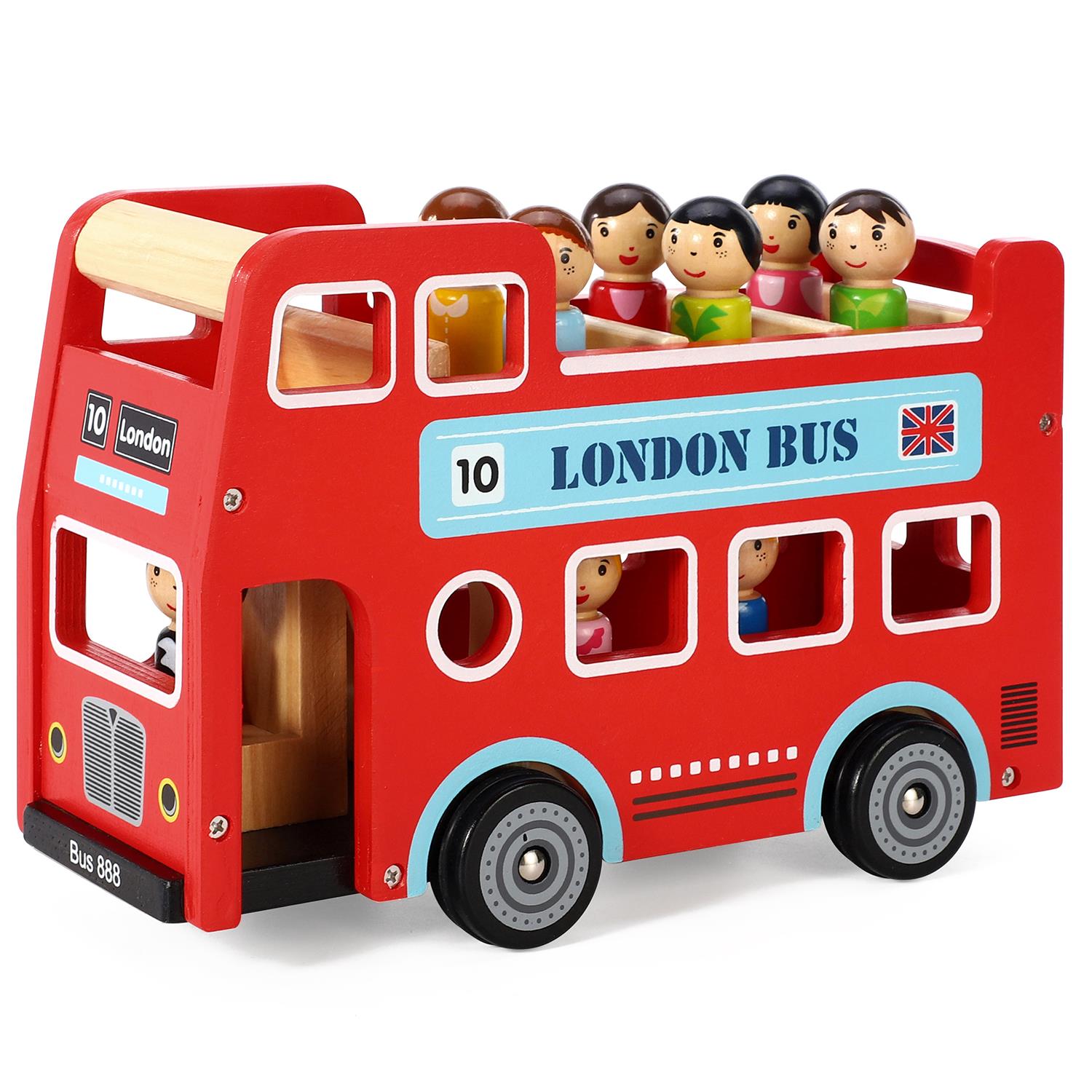 SOKA Play Imagine Learn Double-Decker London Bus Set