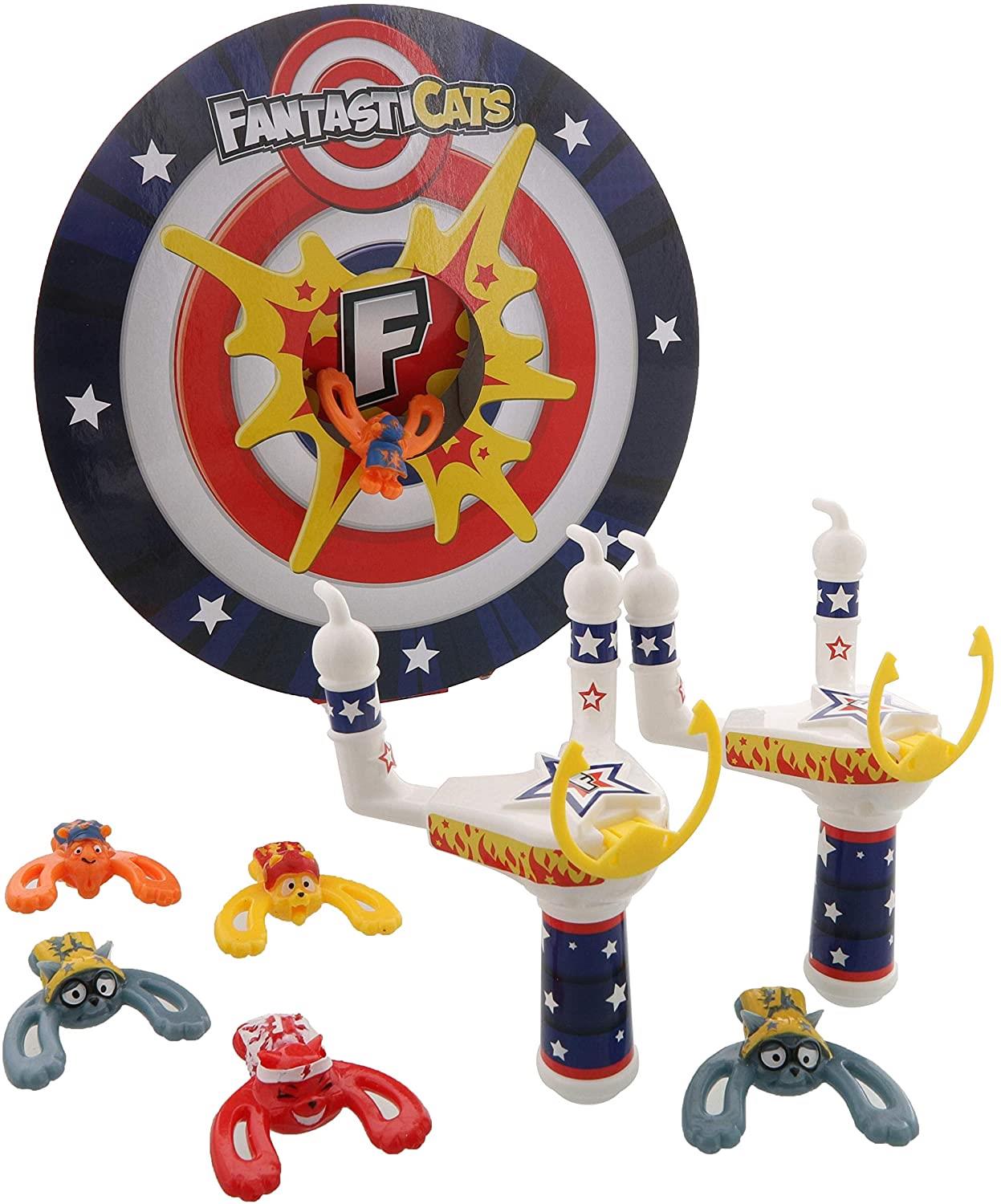 FantasicCats Super Duel Target Set with 2 Slingers and 6 Cats
