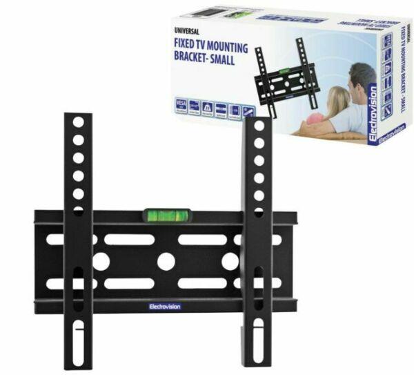 Universal Fixed TV Wall Mount Bracket with Spirit Level for 24-42in TVs