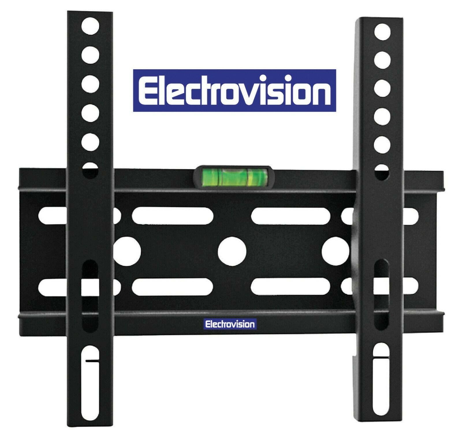Universal Fixed TV Wall Mount Bracket with Spirit Level for 24-42in TVs