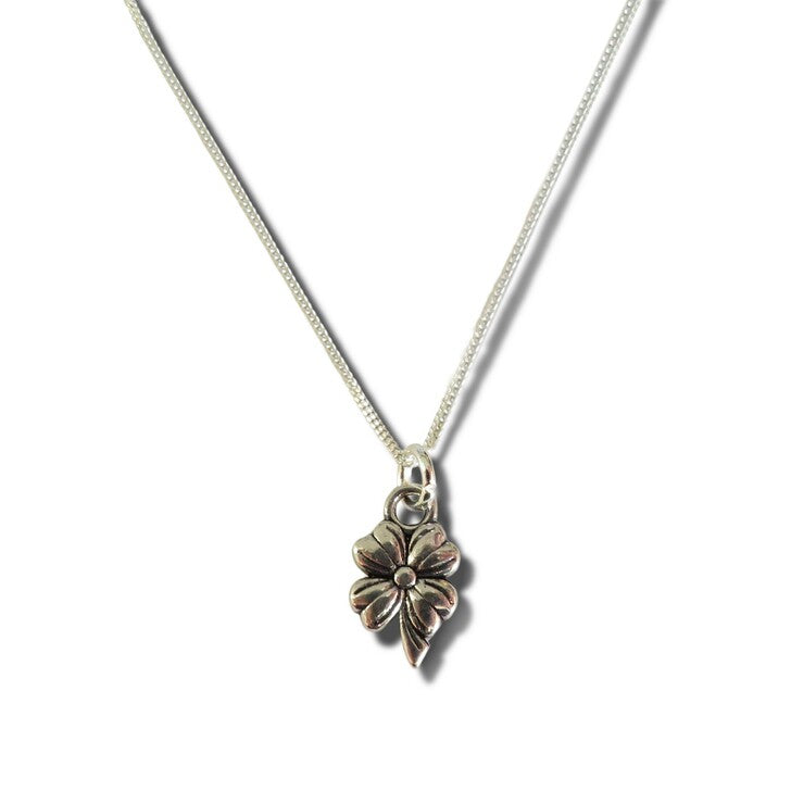 Silver Flower Necklace