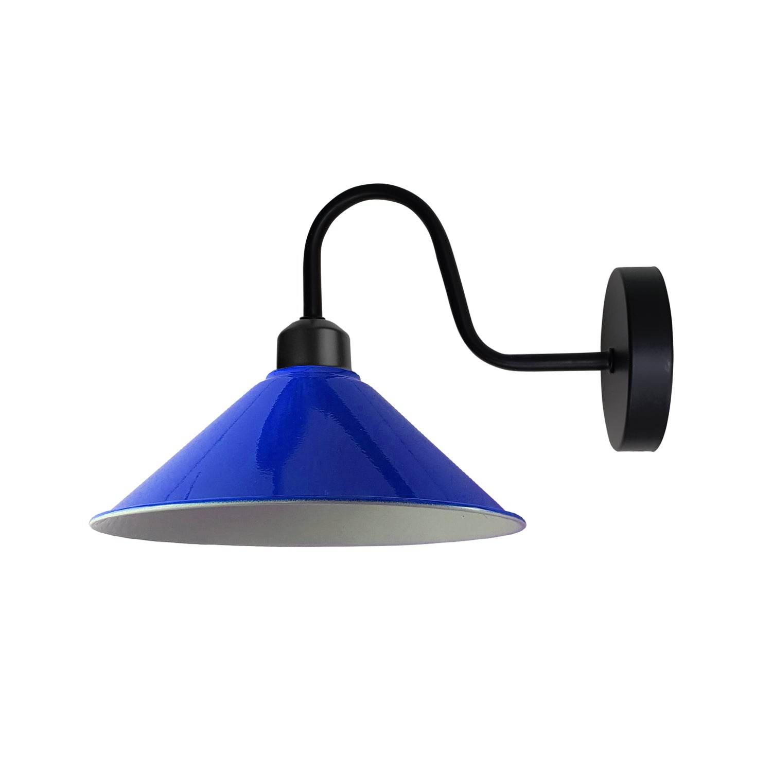 Vintage Metal Wall Sconce, E27 Base, Dimmable Indoor Wall Light