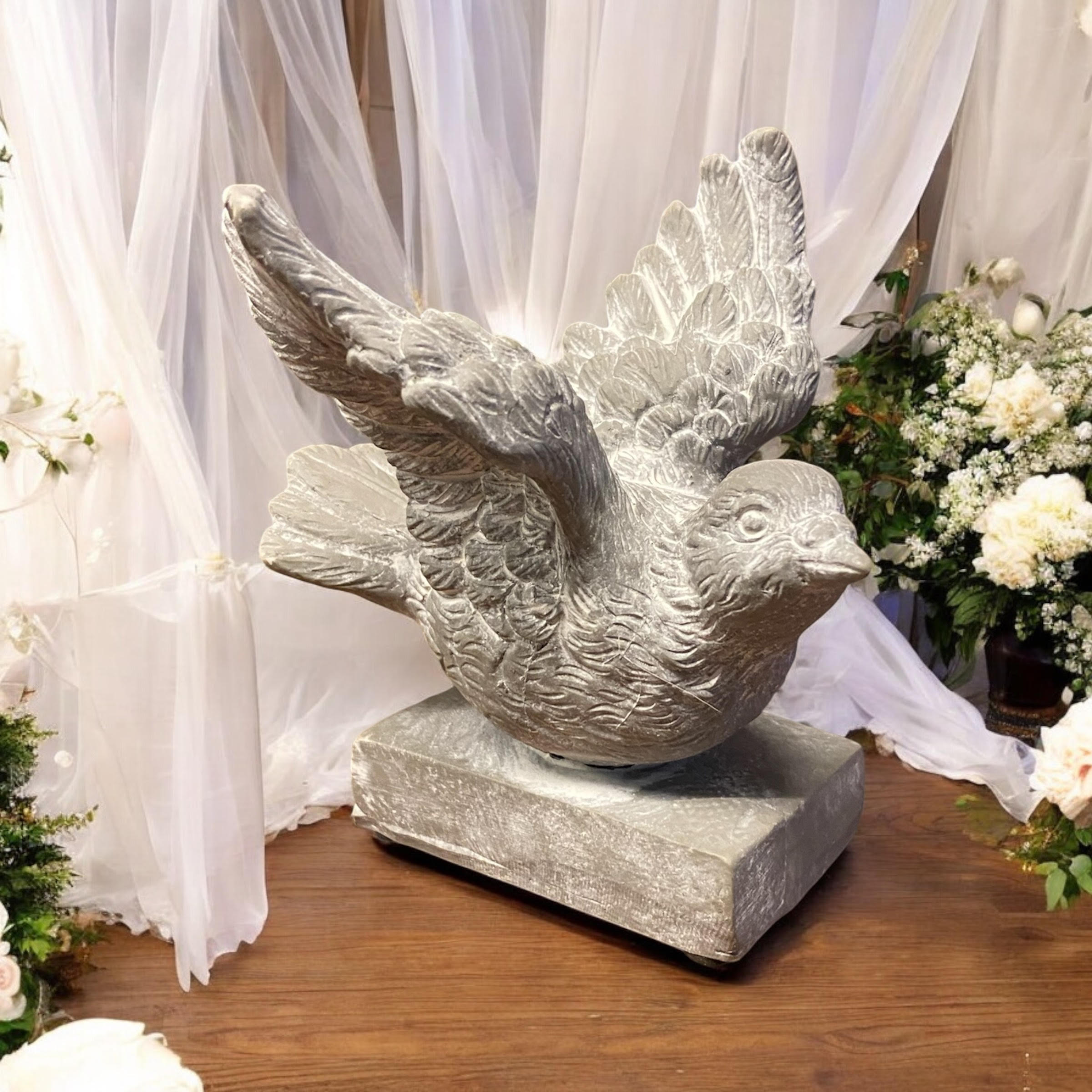 MSL 13cm Resin Bird Hand Finished Indoor/Outdoor Home Decor