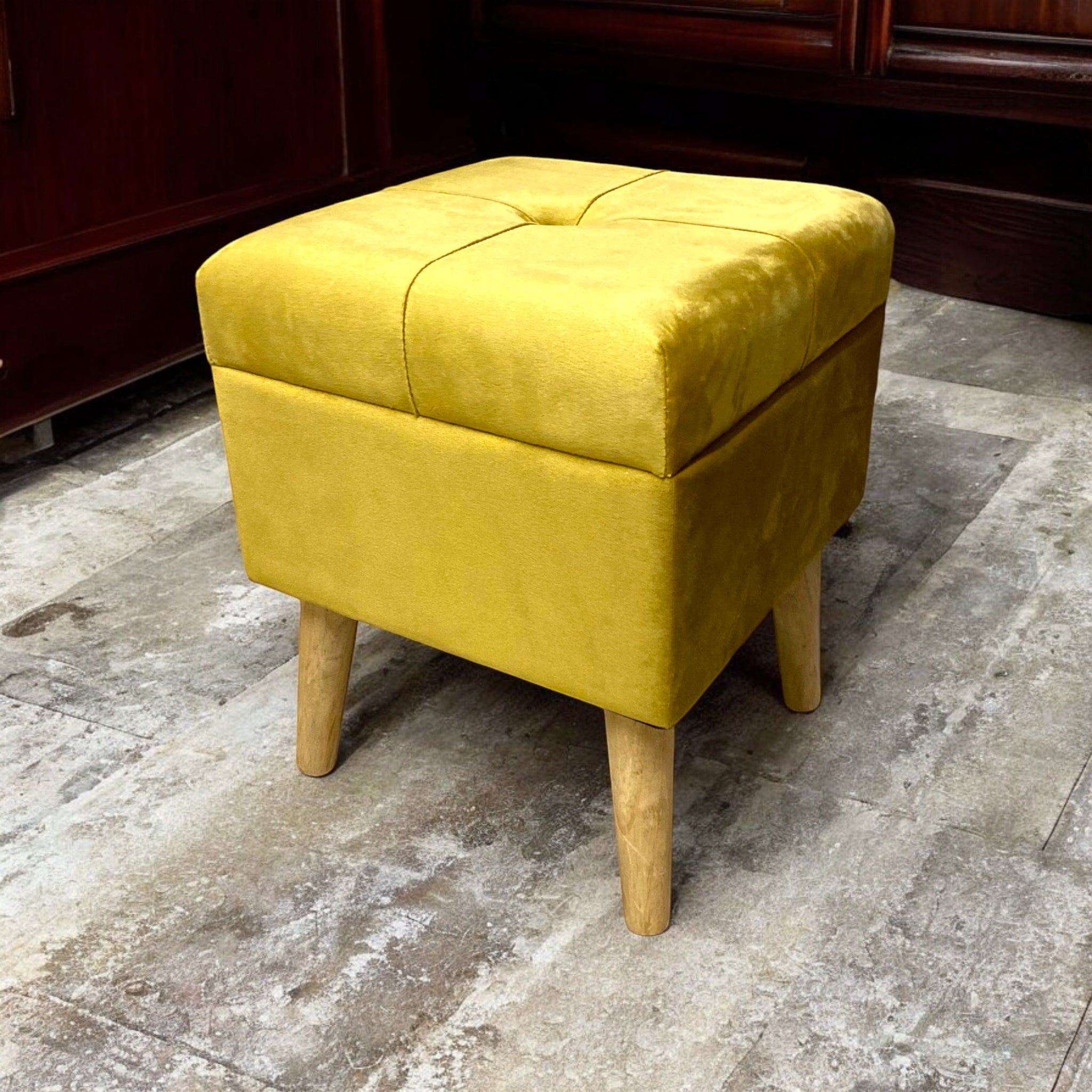 MSL Yellow Velvet Trunk