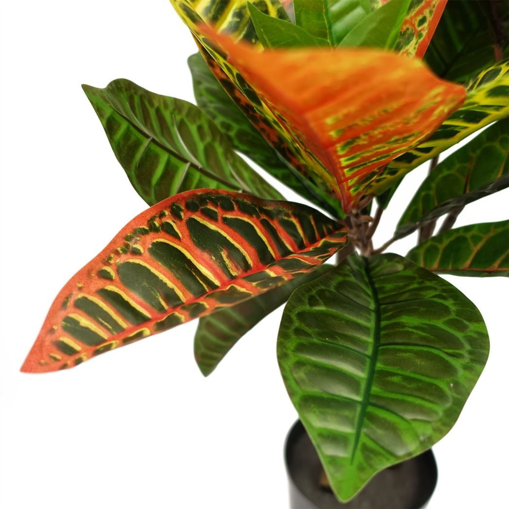 Leaf 140cm Artificial Codiaeum Tree with 179 Leaves