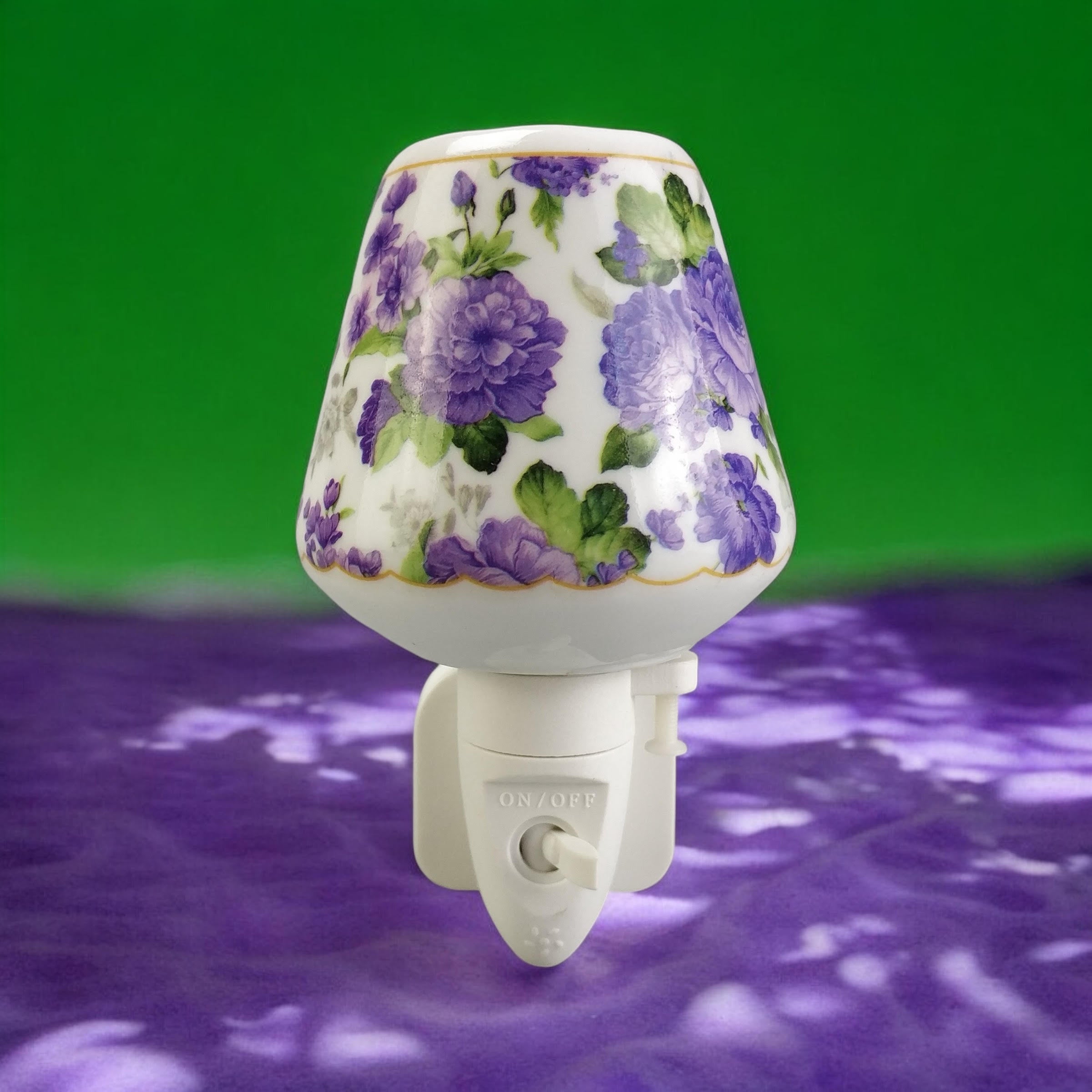 MSL 8 Inch Multi-Color Floral LED Nightlight