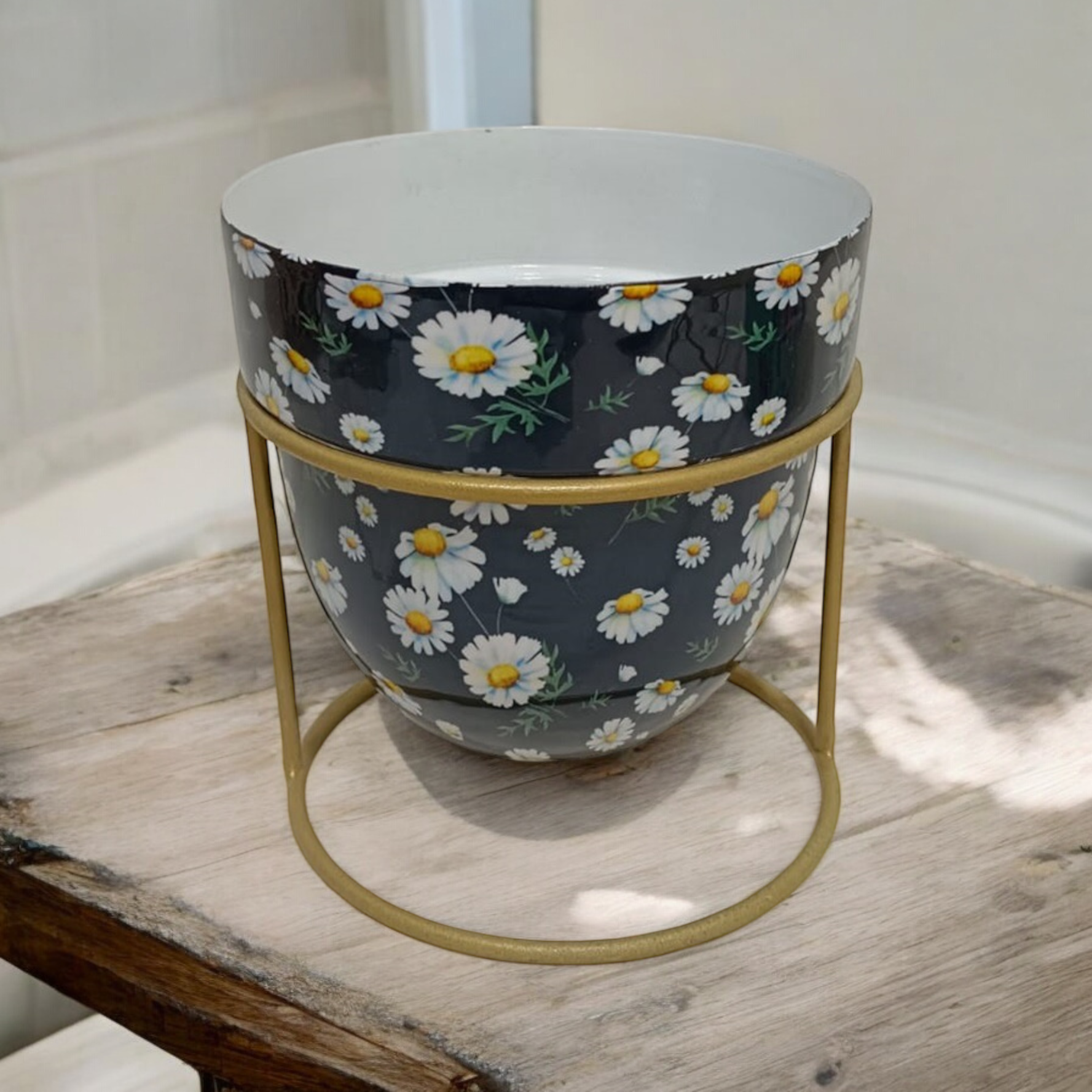 MSL 13cm Iron Planter on Stand