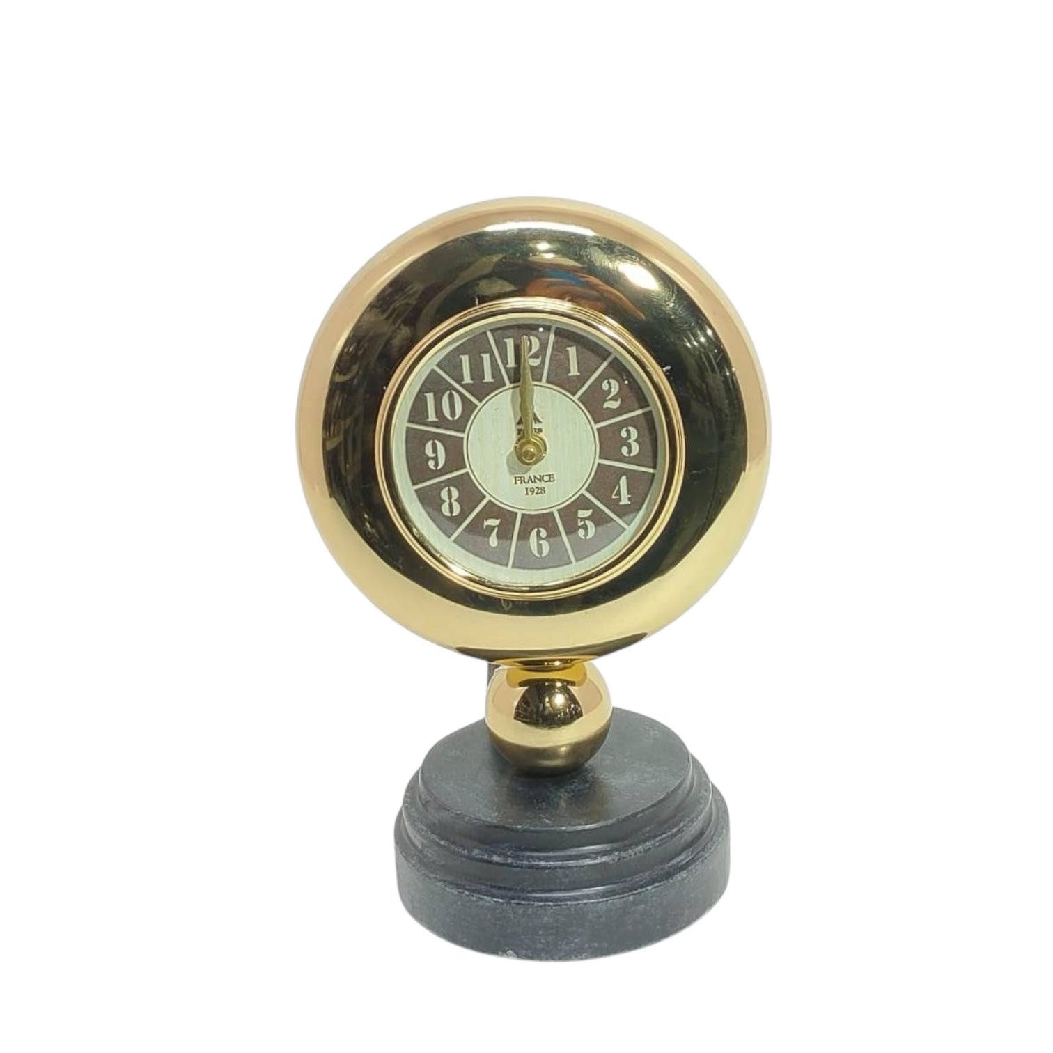 MSL Hand Finished Table Clock for 1 AA Battery