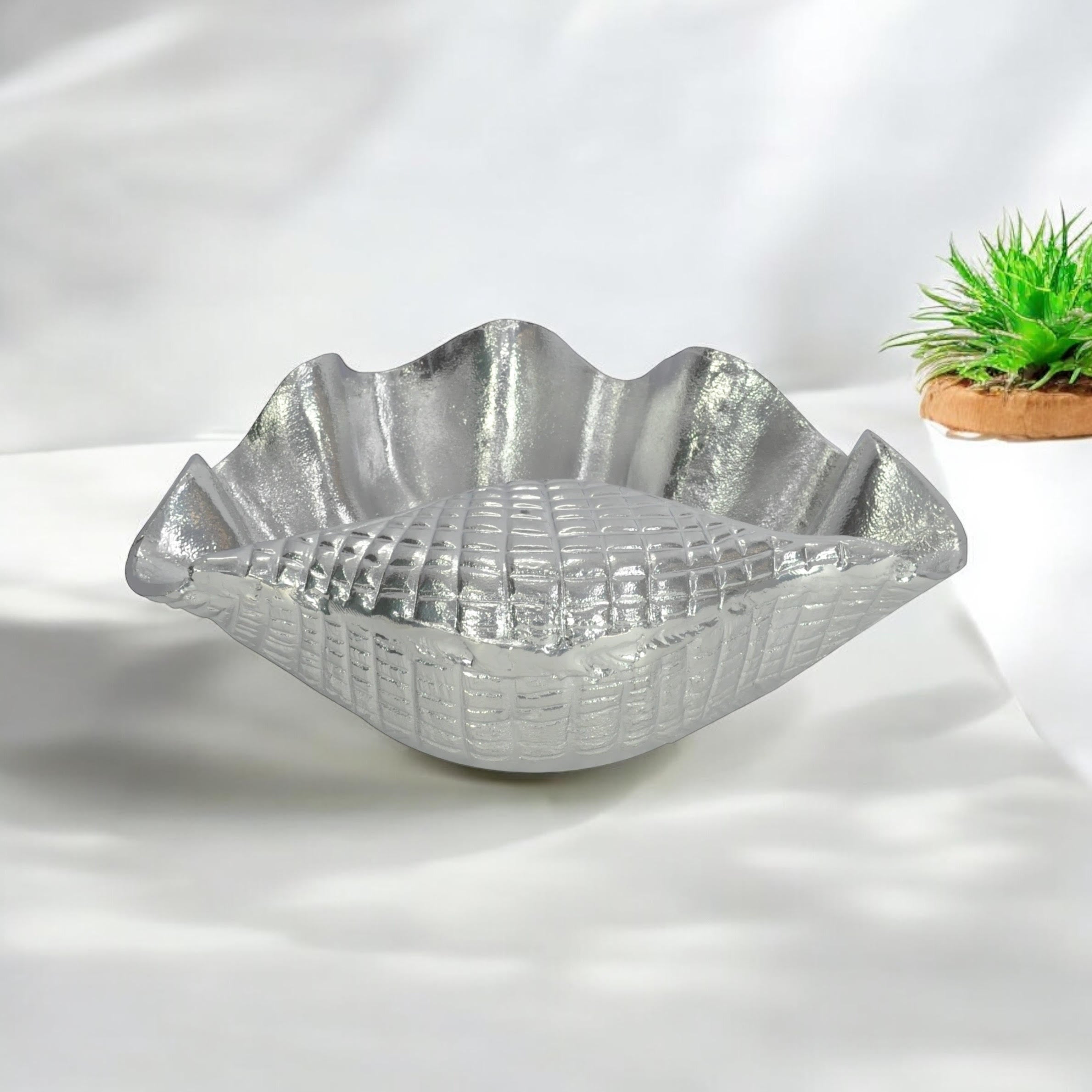 MSL 46cm Hand-Finished Nickel Plated Wine Cooler