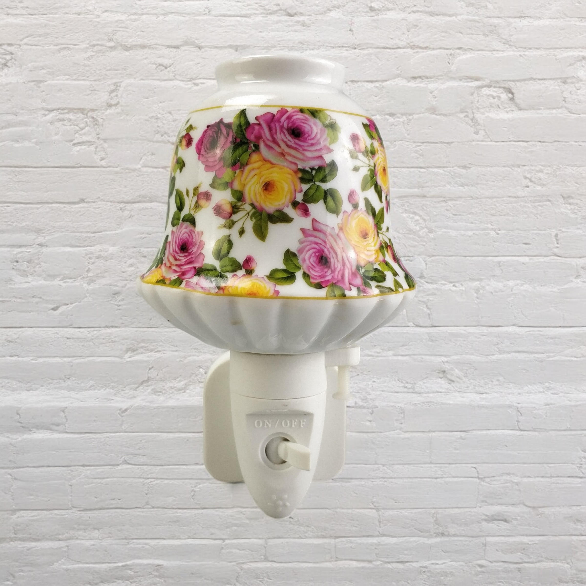 8 Inch Floral Multi-Color LED Nightlight