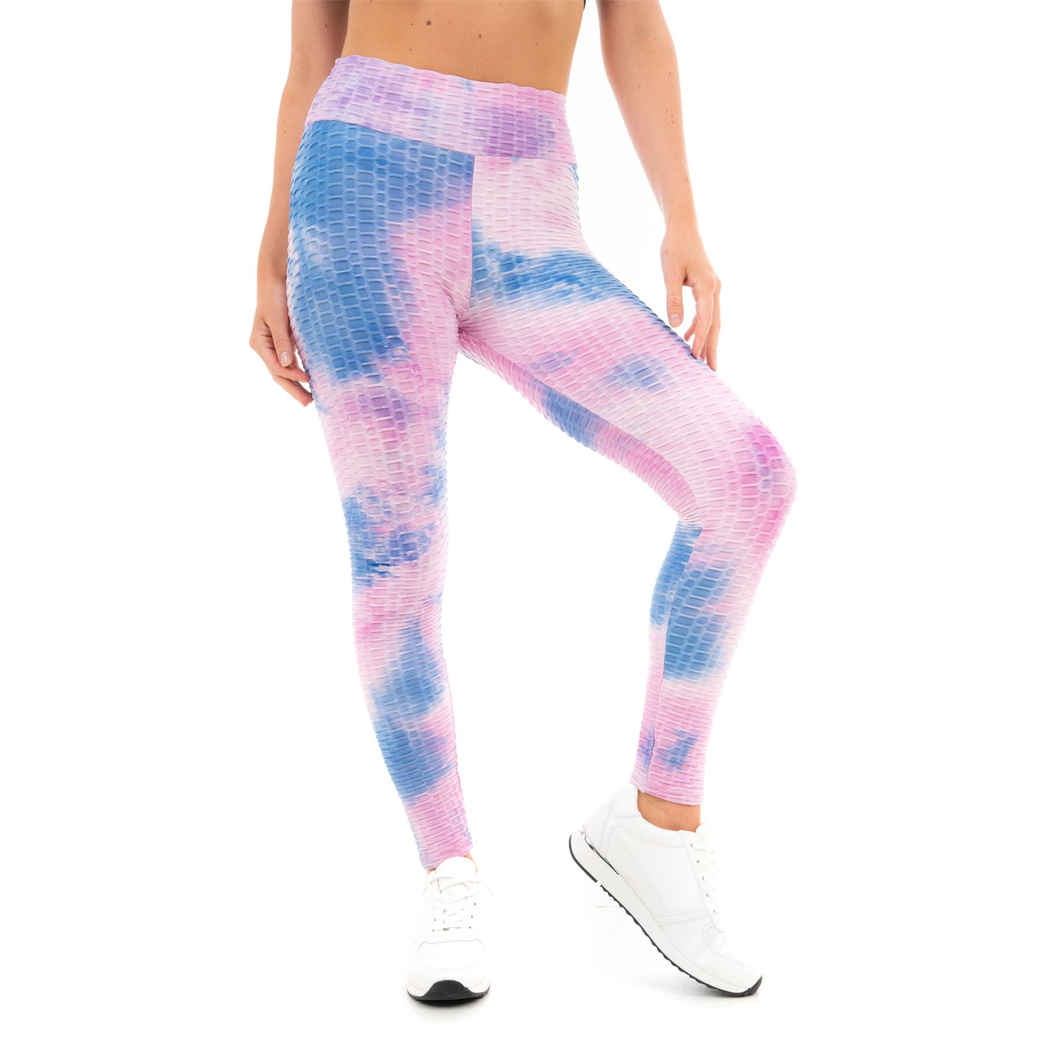 M17 Tie Dye Honeycomb Seamless Women’s Leggings