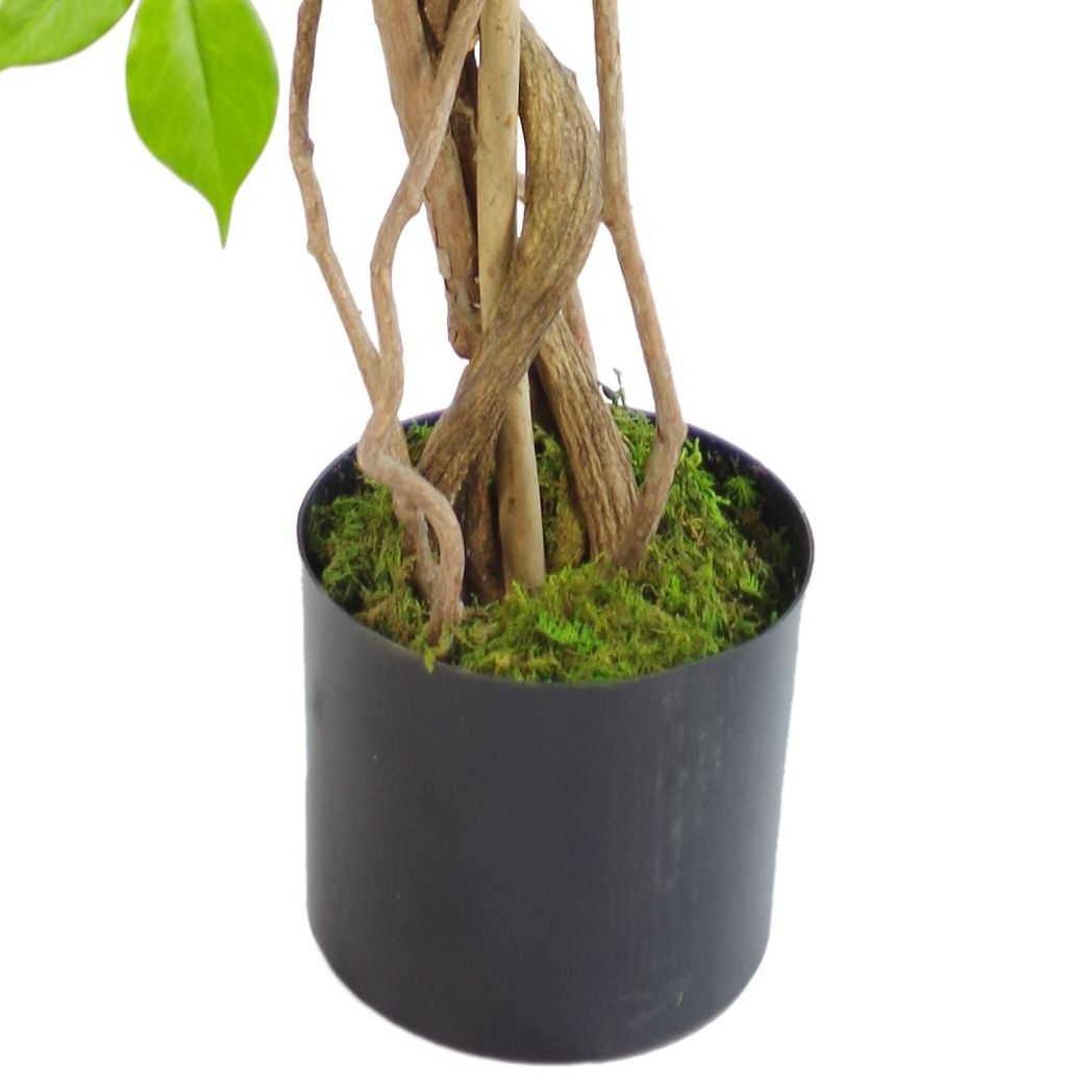 Premium 110cm Artificial Purple Wisteria Tree in Plastic Pot
