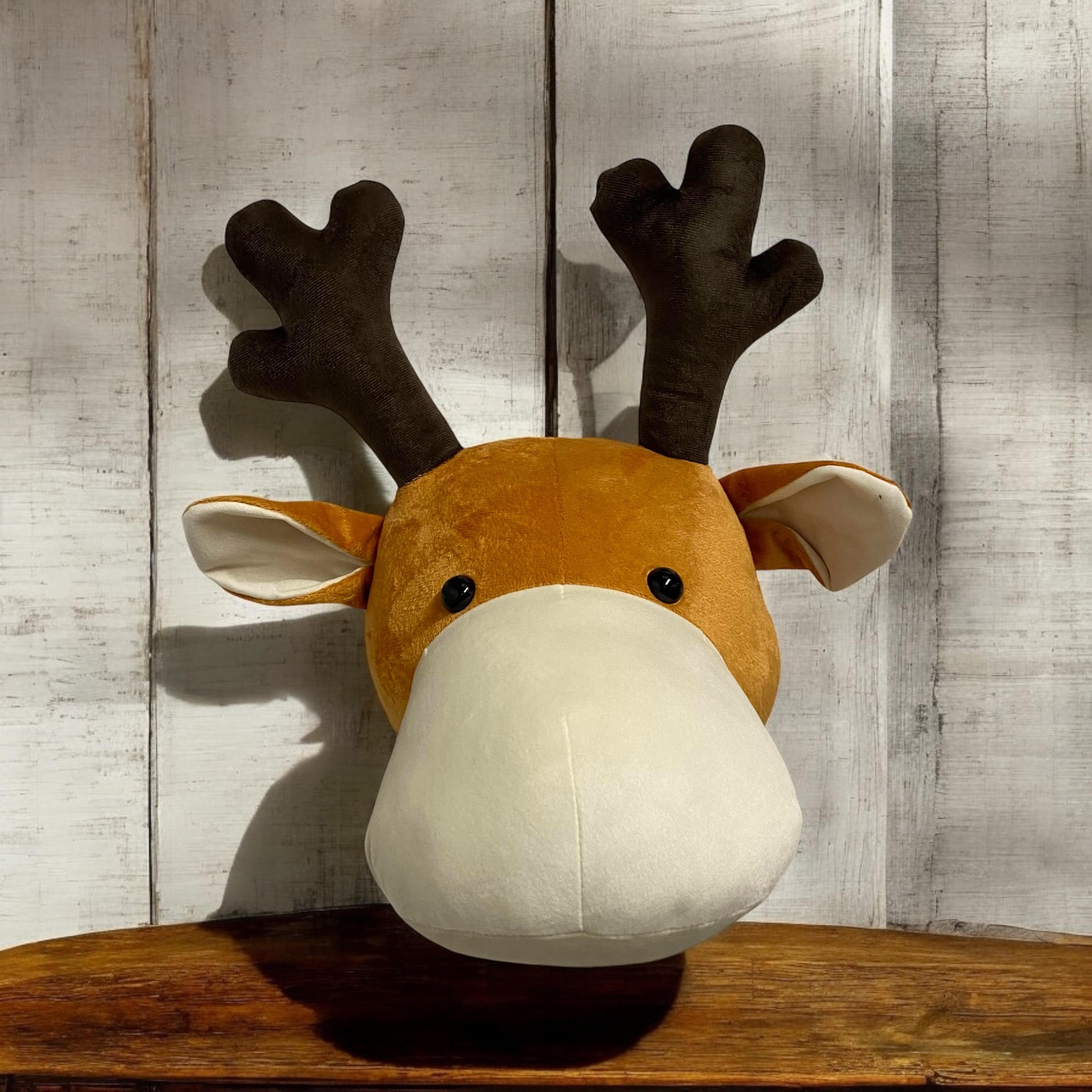 MSL 26cm Multi-Colored Reindeer Head Wall Hanger