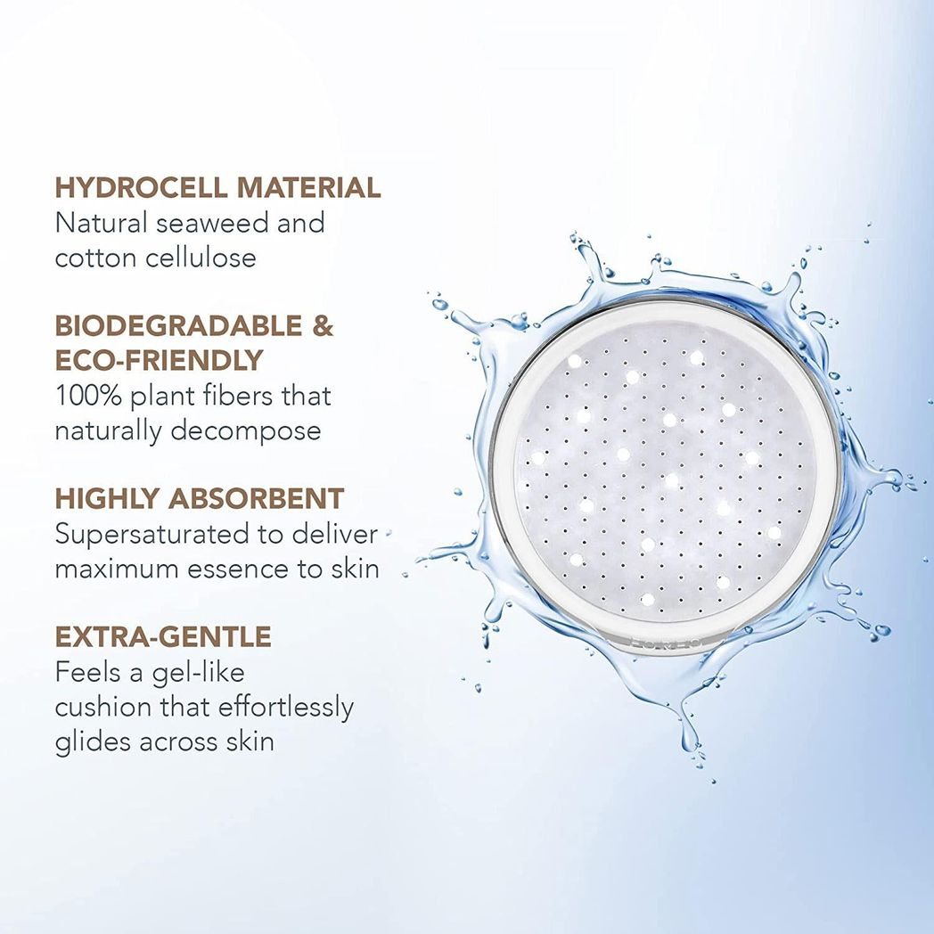 FOREO Sheet Mask with Coconut Oil Extracts Farm To Face Moisture-Boosting, 3 Pcs