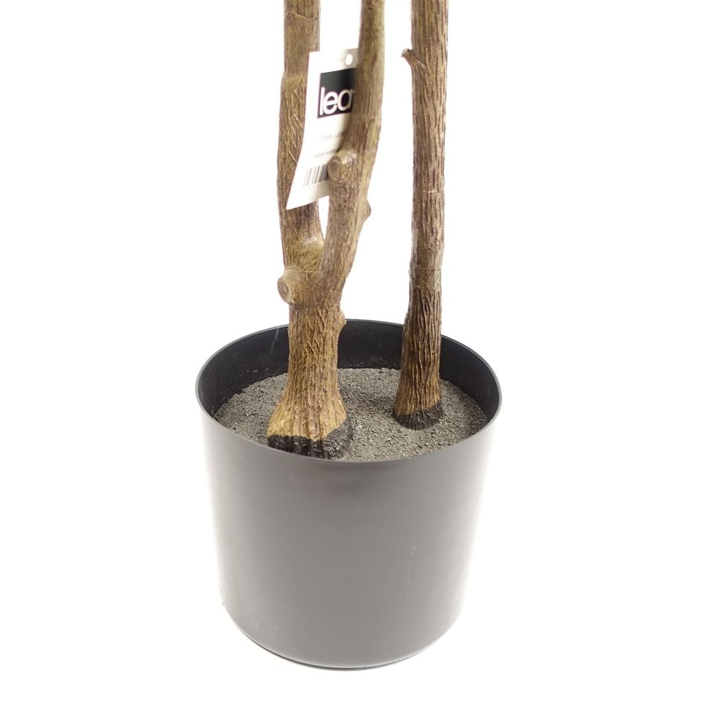 Leaf 140cm Artificial Codiaeum Tree with 179 Leaves, Potted Artificial Plant