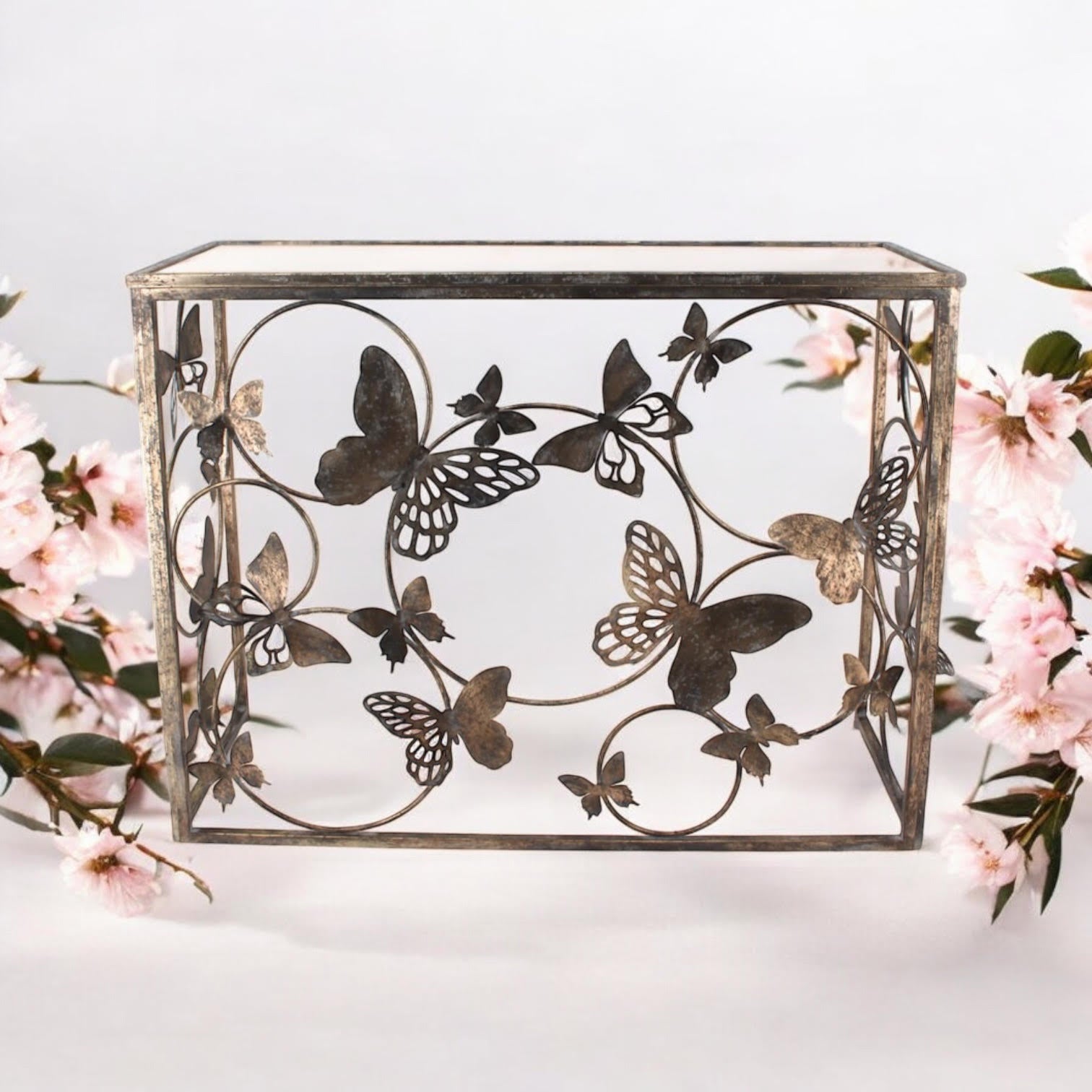 MSL 102cm Metal Butterfly Table