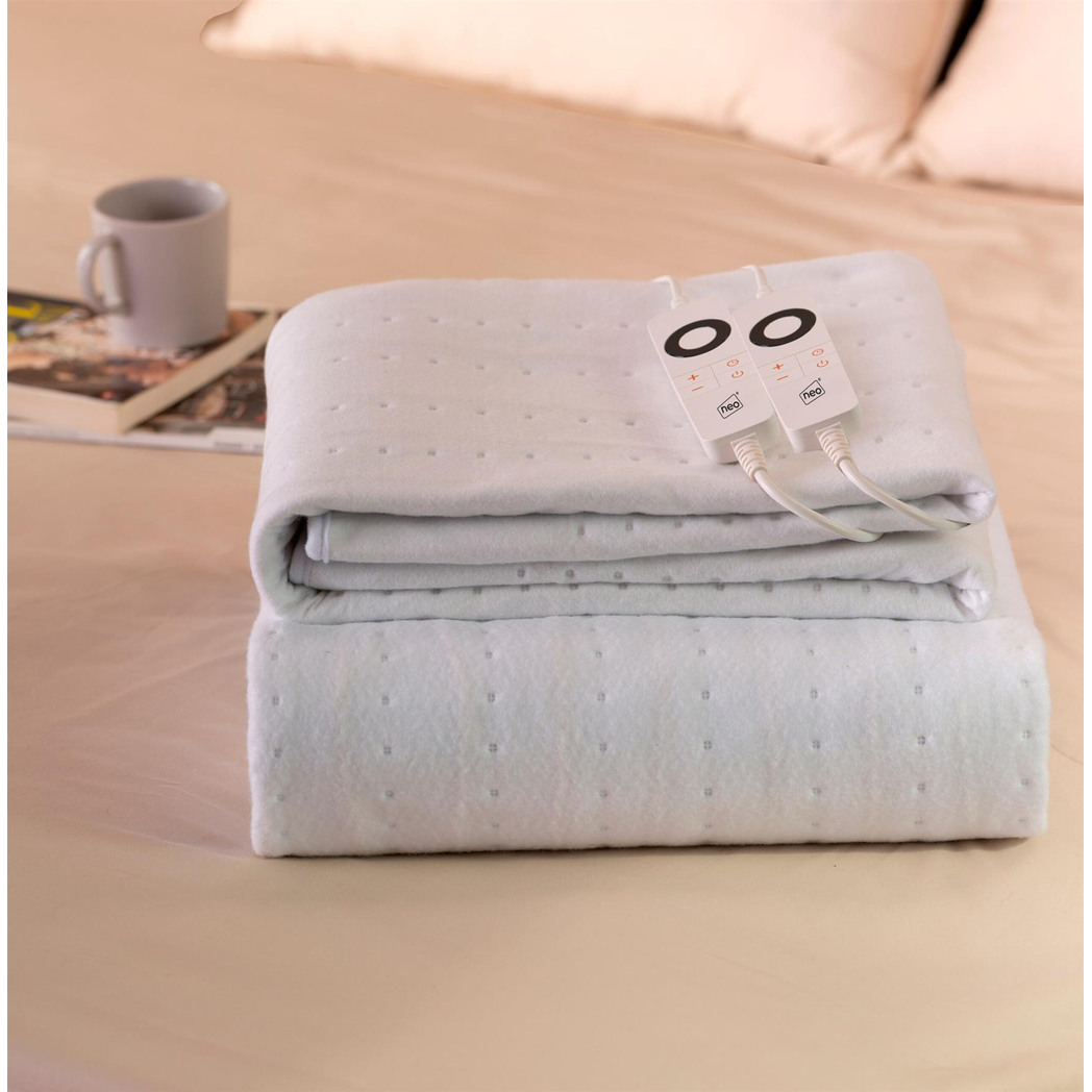 Neo King Electric Heated Underblanket with Dual Control