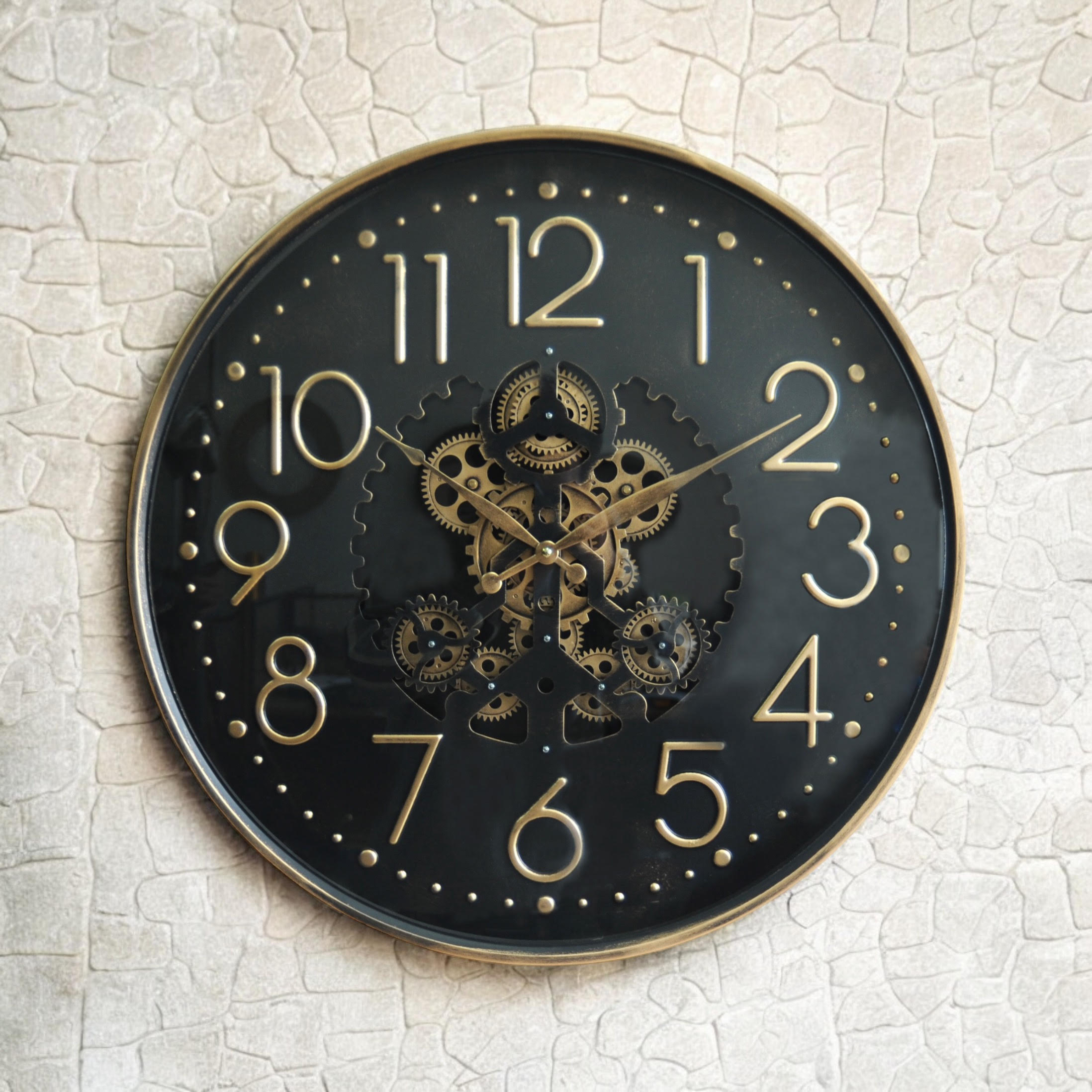 MSL 60cm Gear Wall Clock